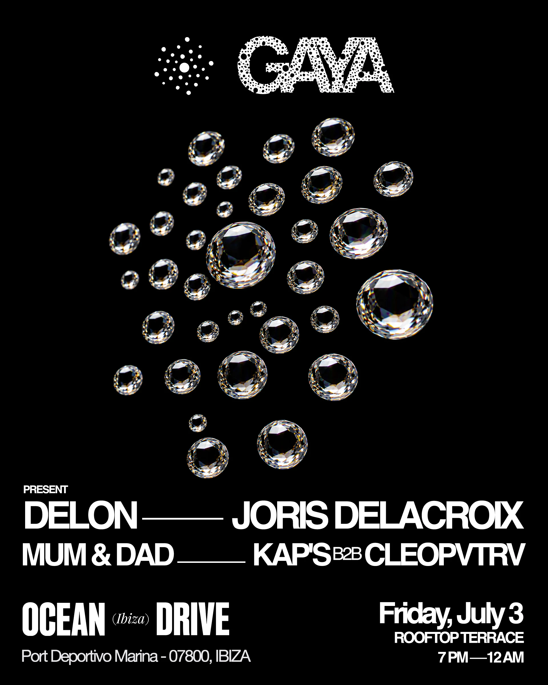Gaya #2 At Ocean Drive Delon B2b Joris Delacroix — Ibiza
