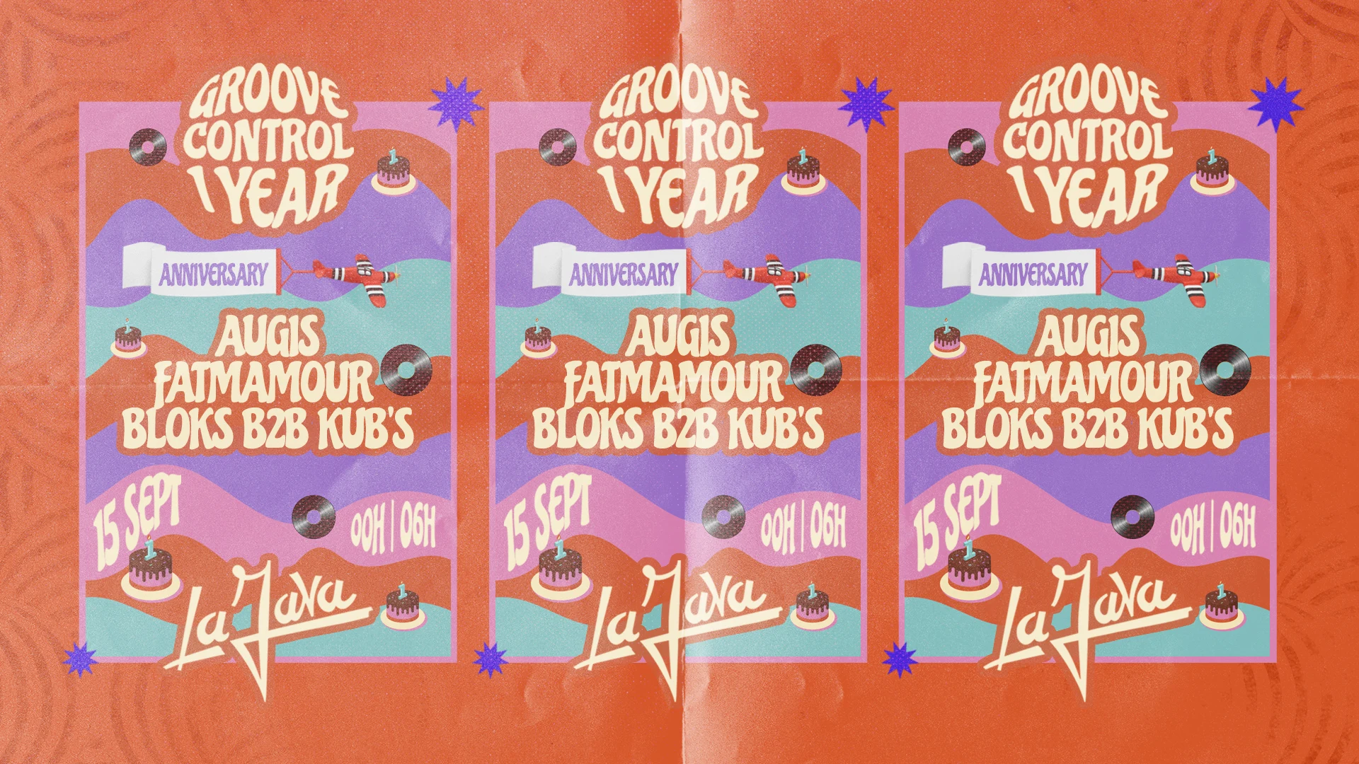 Groove Control: 1 Year Anniversary - Augis, Fatmamour & More