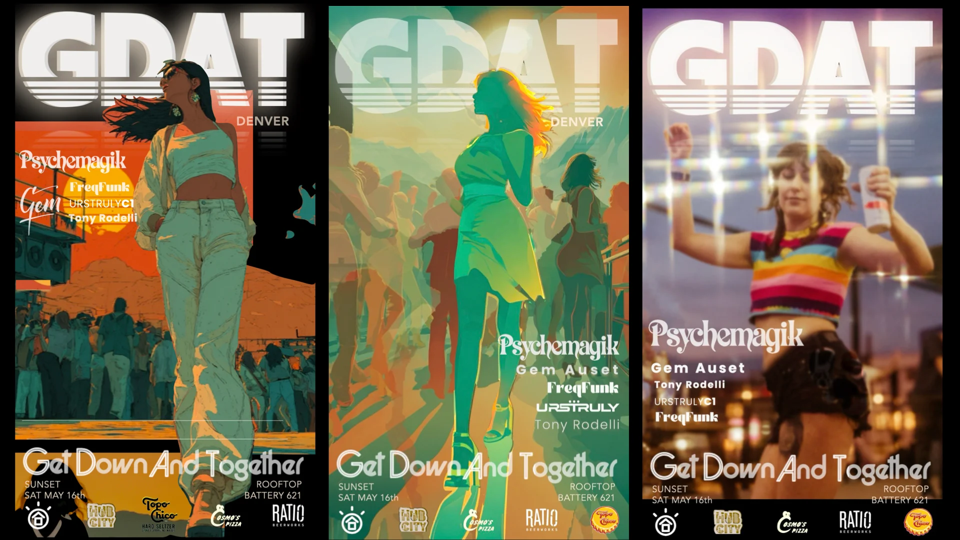 Gdat Denver | Psychemagik | Sunset Party Series Premiere