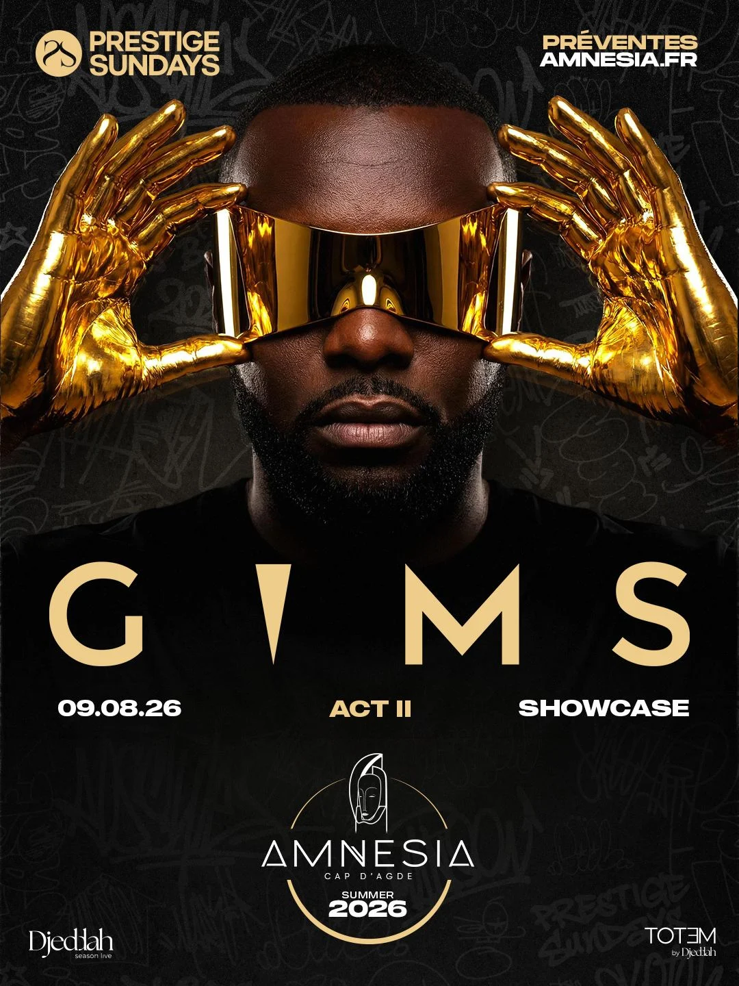 Gims @ Amnesia