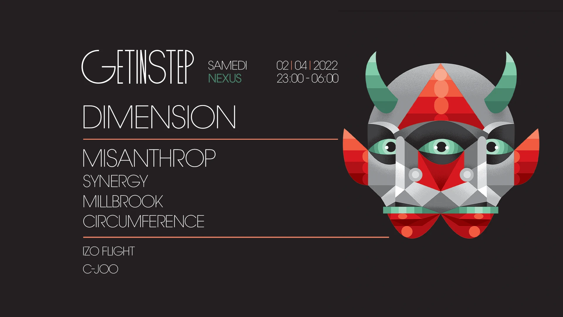 Get In Step W/ Dimension / Misanthrop & More ...