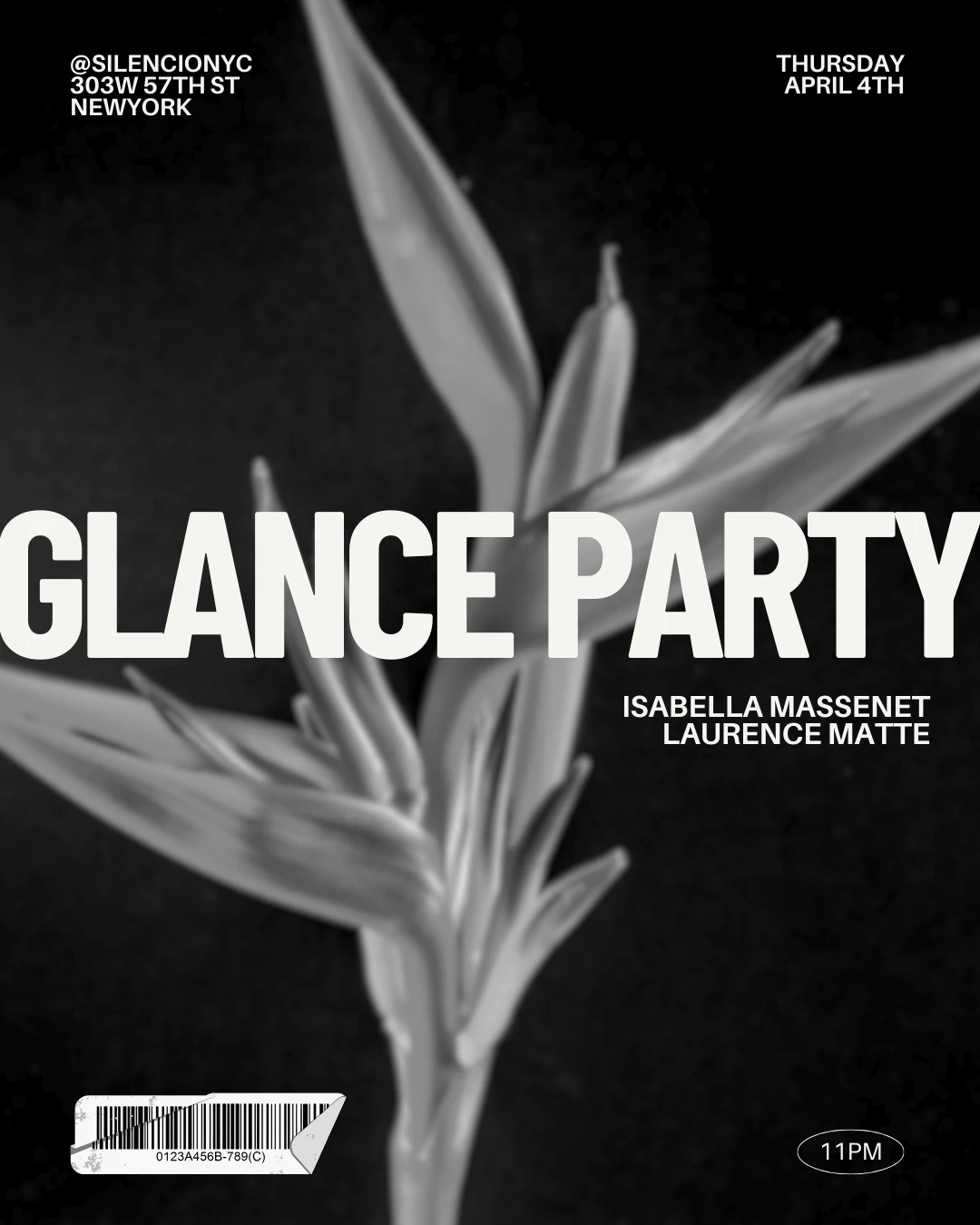 Glance Party W/ Isabella Massenet & Laurence Matte