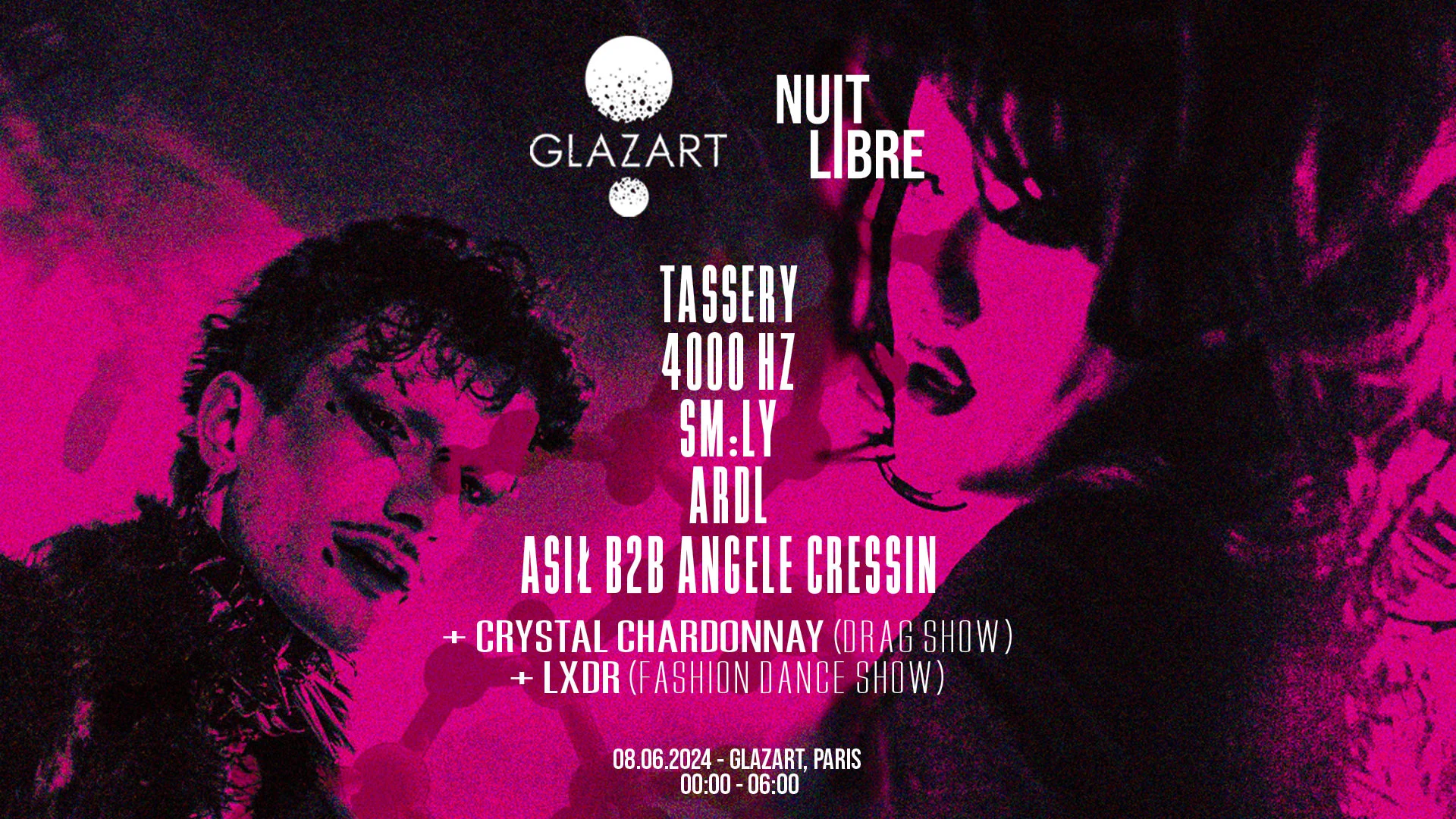 Nuit Libre X Glazart : Ardl, Tassery, Sm:Ly, 4000 Hz & More