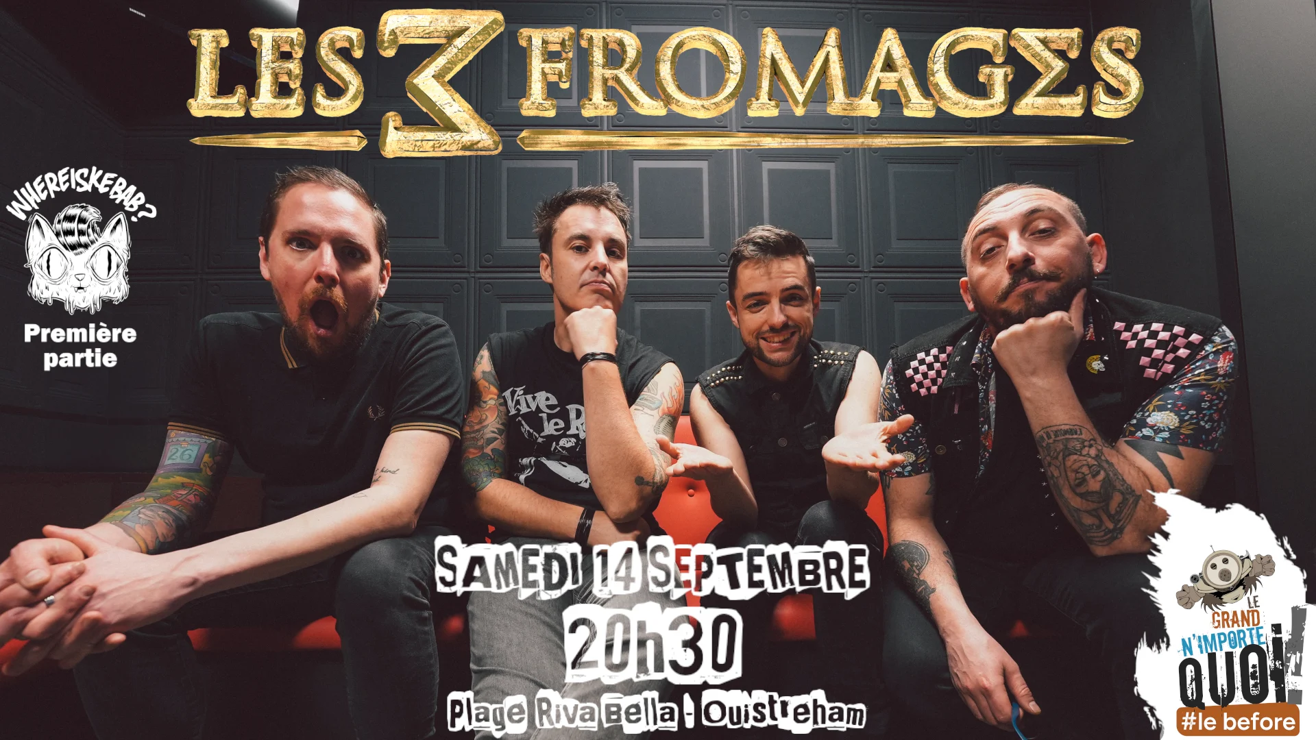 Les 3 Fromages Concert Ouistreham