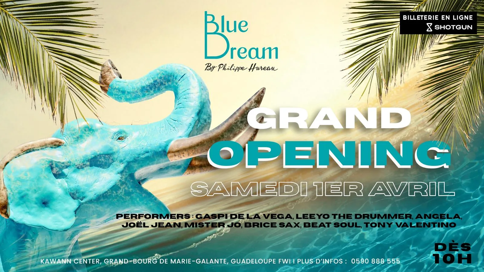 Grand Opening - Blue Dream By Philippe Hureau