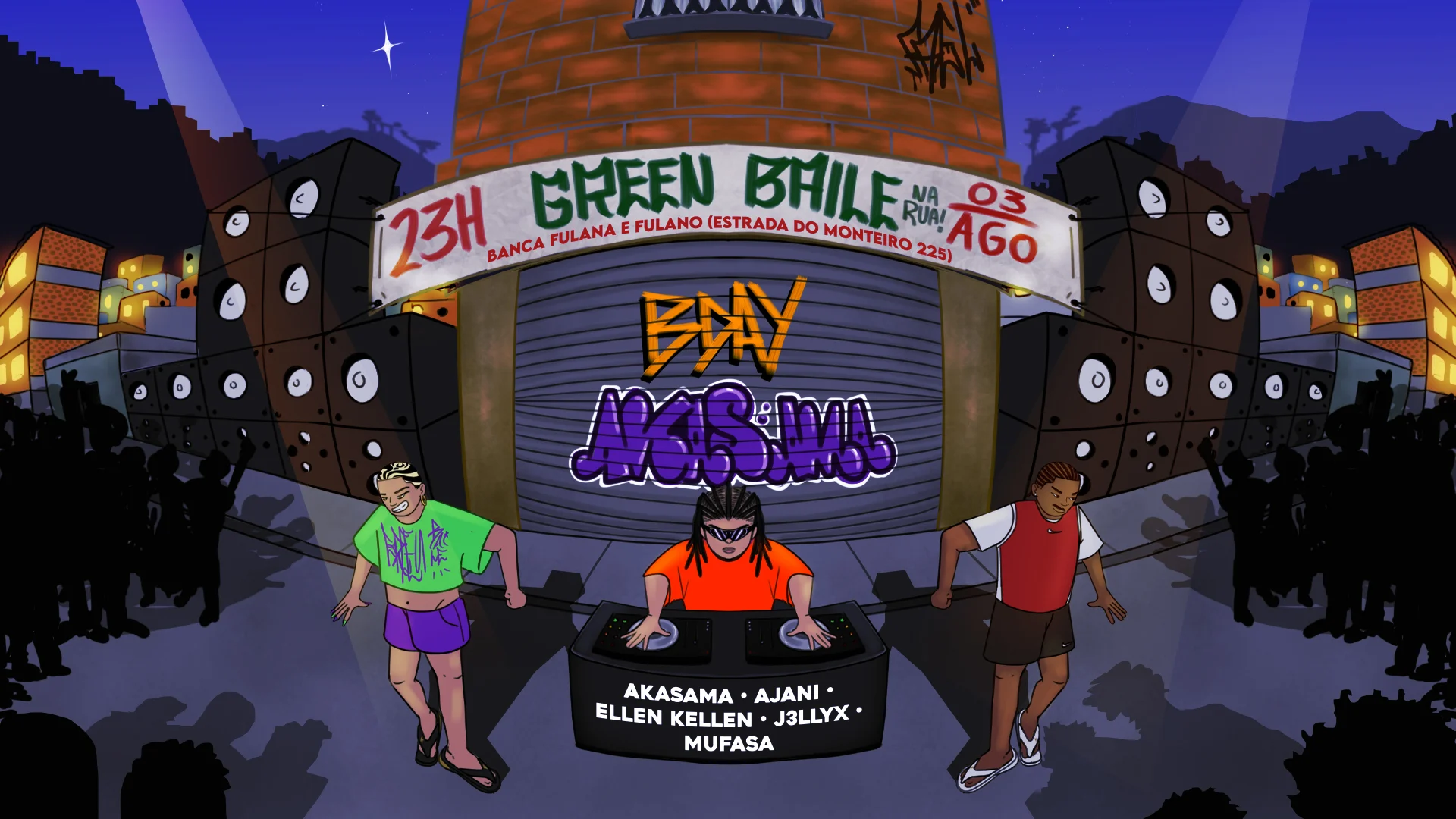 Green Baile Na Rua