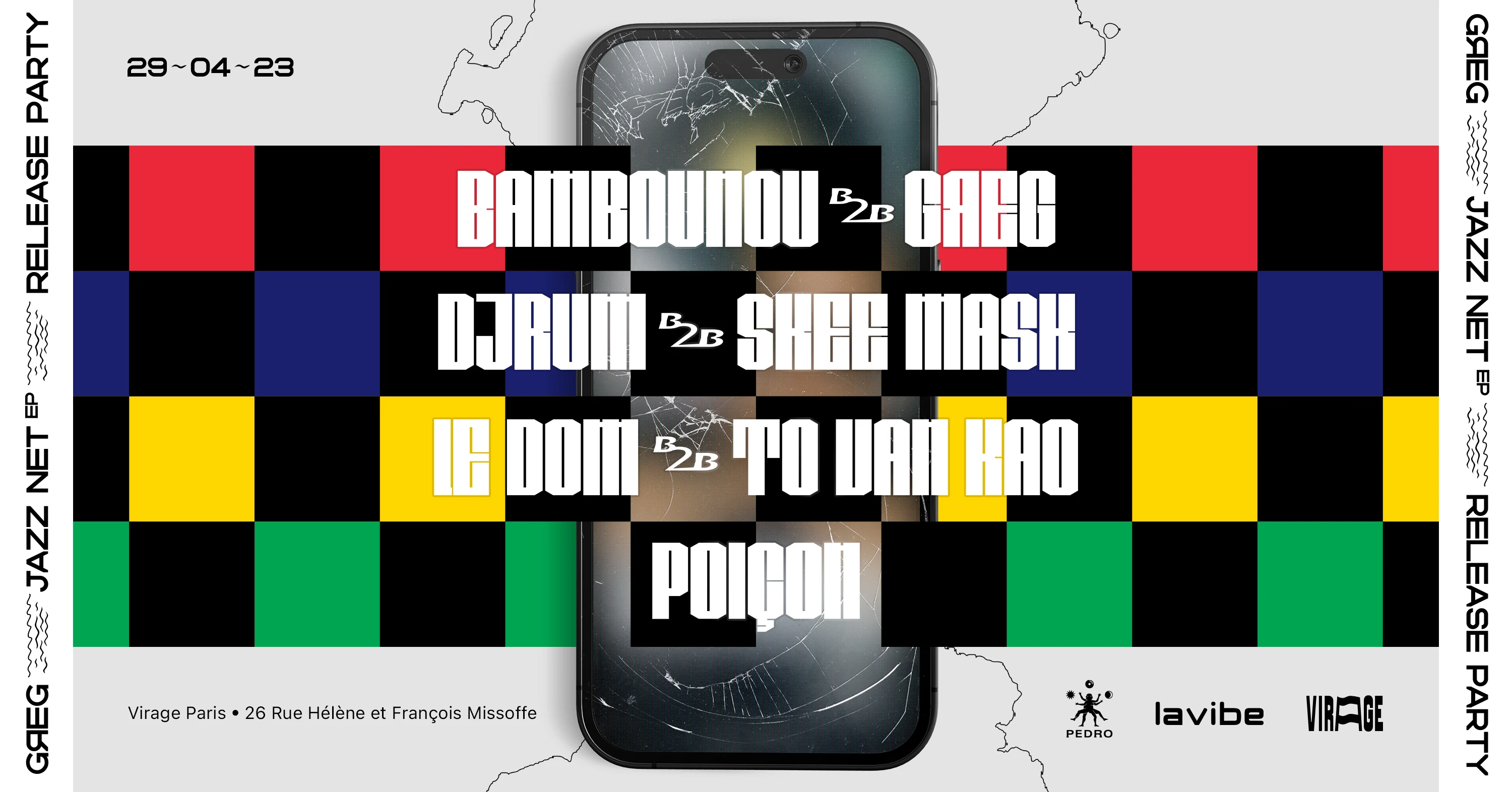 Greg | Jazz Net Release Party | Bambounou, Djrum & More