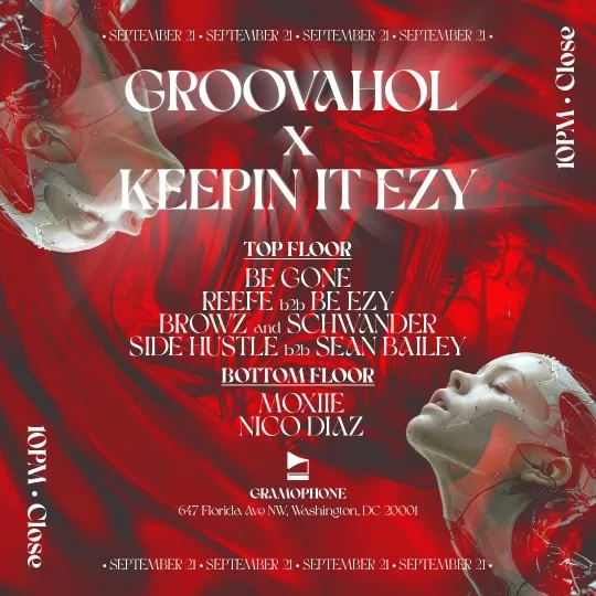 Gramophone Presents: Groovahol X Keepin It Ezy