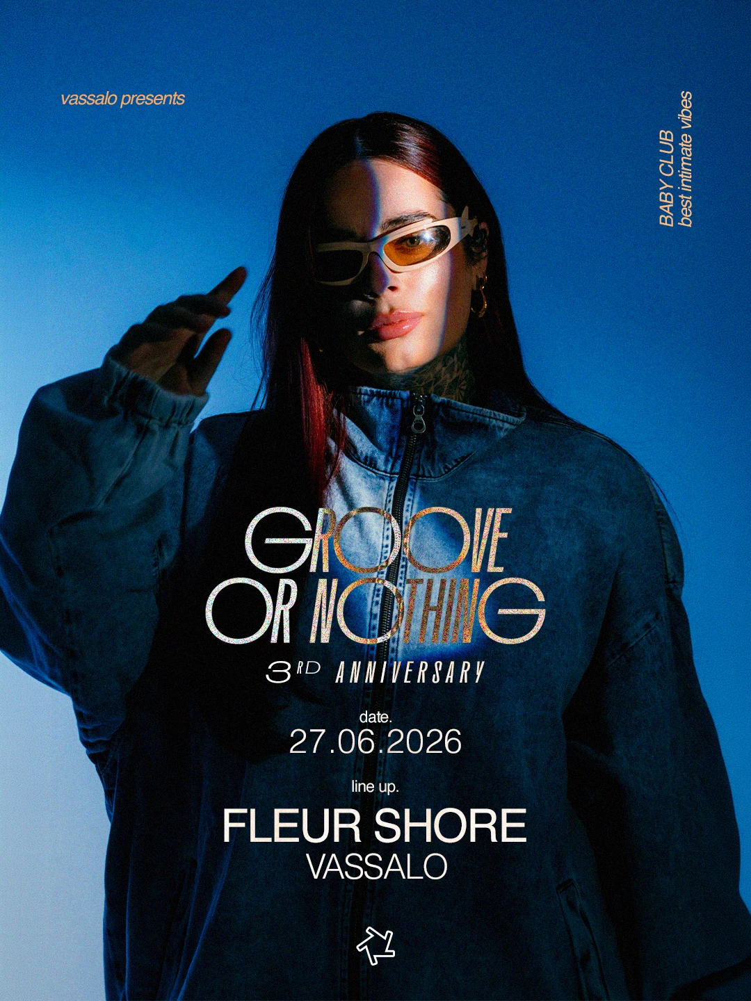 Groove Or Nothing Birthday : Fleur Shore + Vassalo