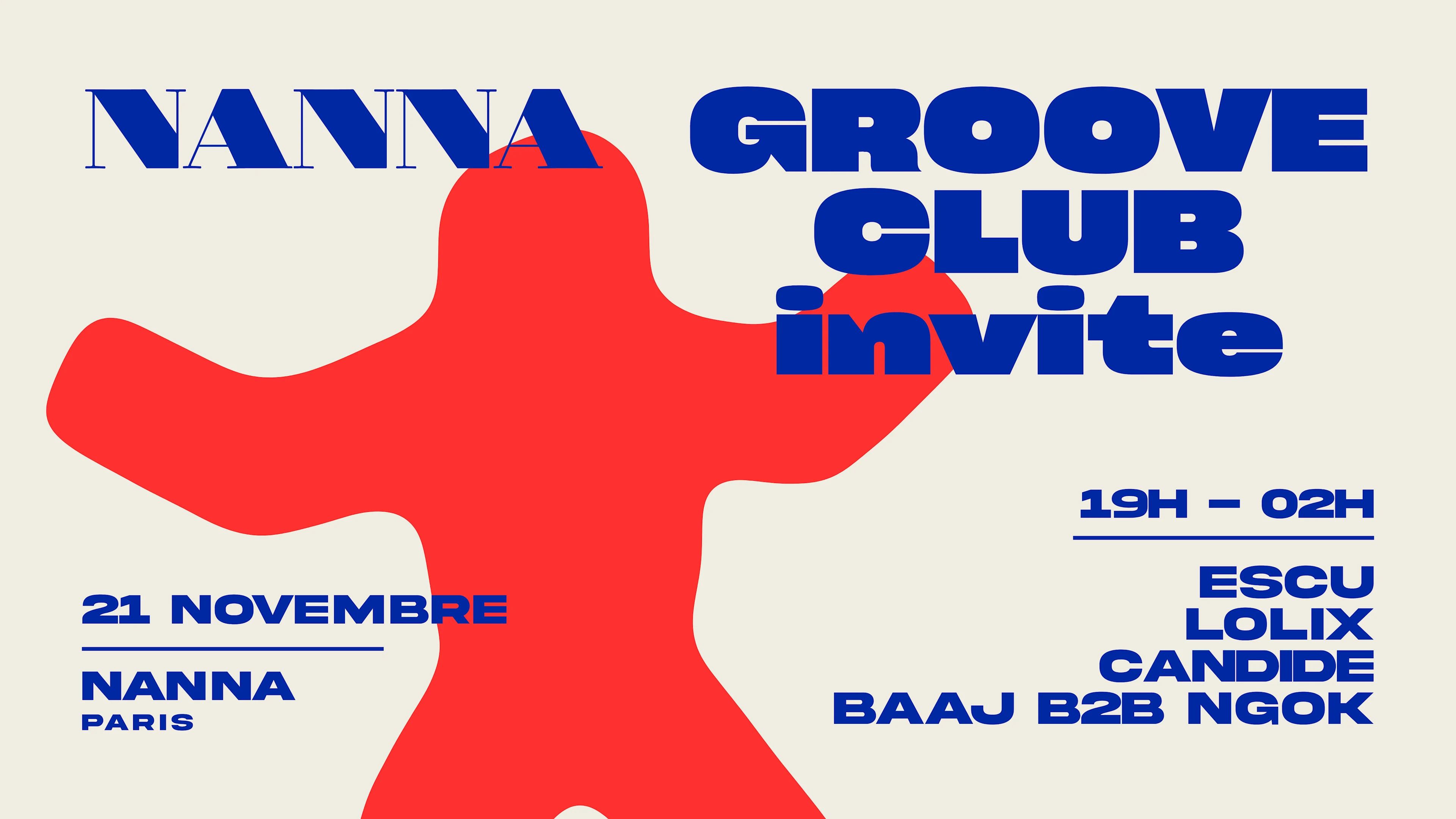 Groove Club X Nanna