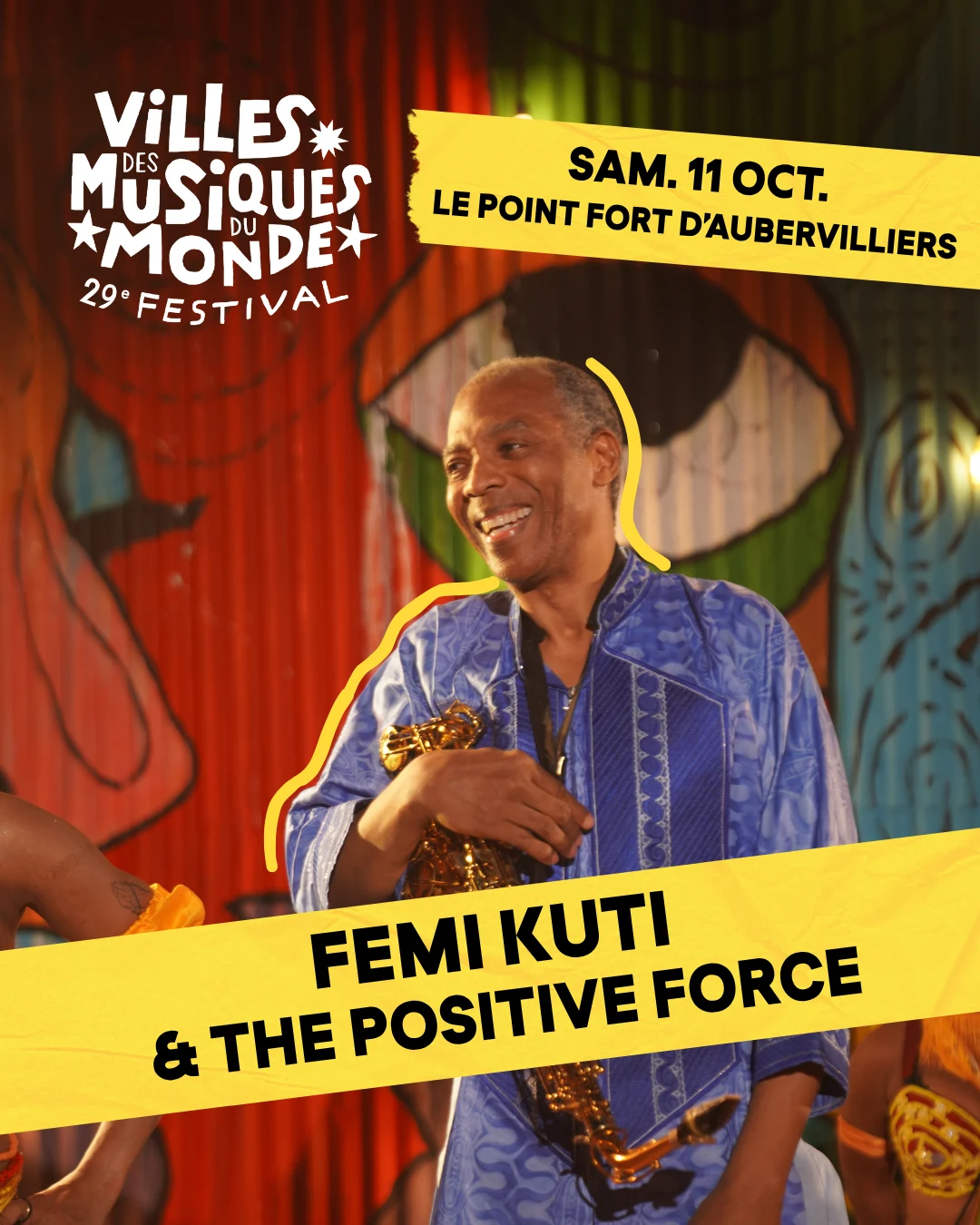 Ouverture Du Festival : Femi Kuti & The Positive Force