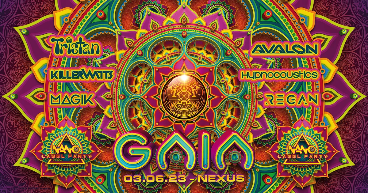 Gaia W/ Nano Records (Uk) - Paris