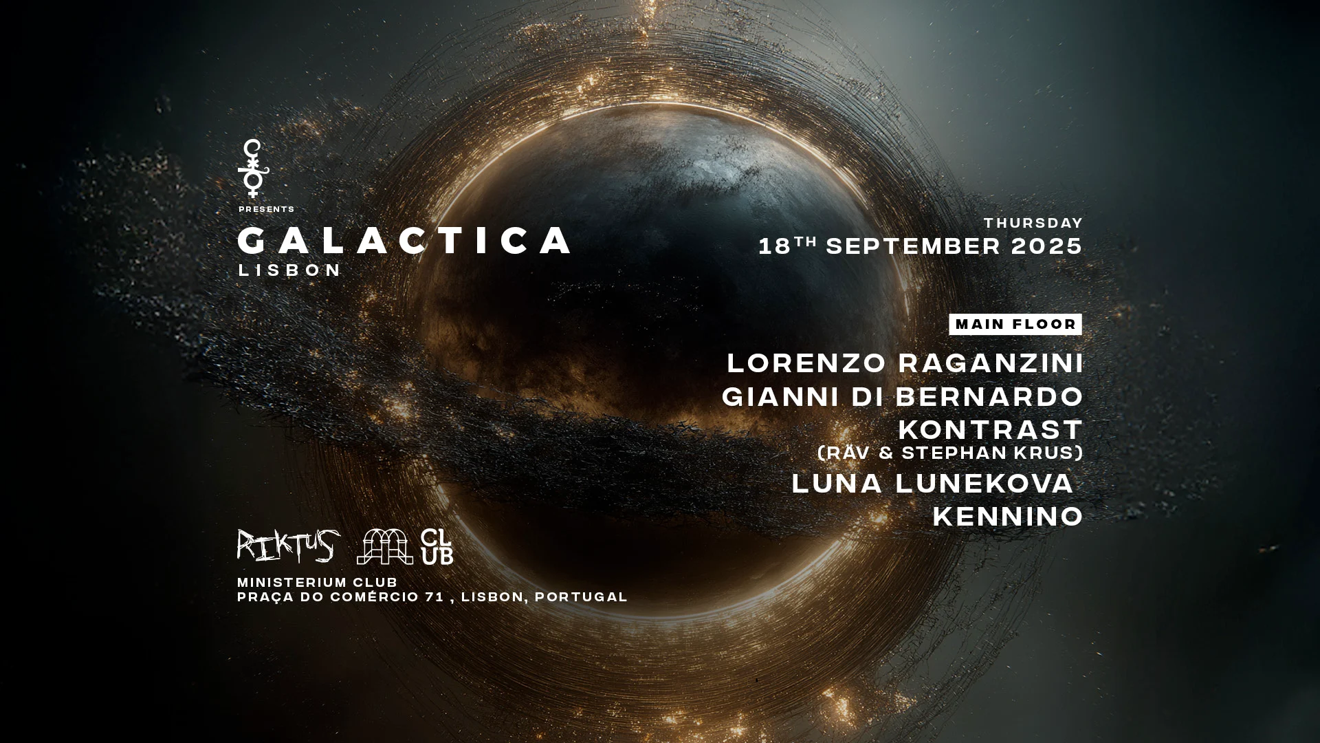 Galactica Festival X Riktus With Lorenzo Raganzini And More