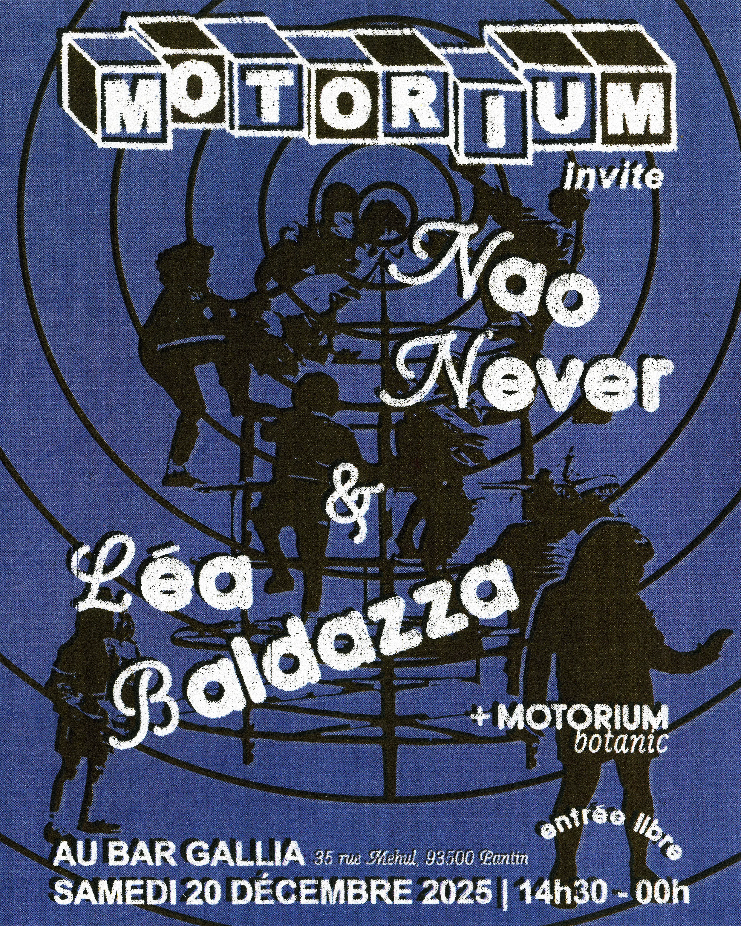 Motorium Invite Léa Baldazza + Nao Never @Bar Gallia