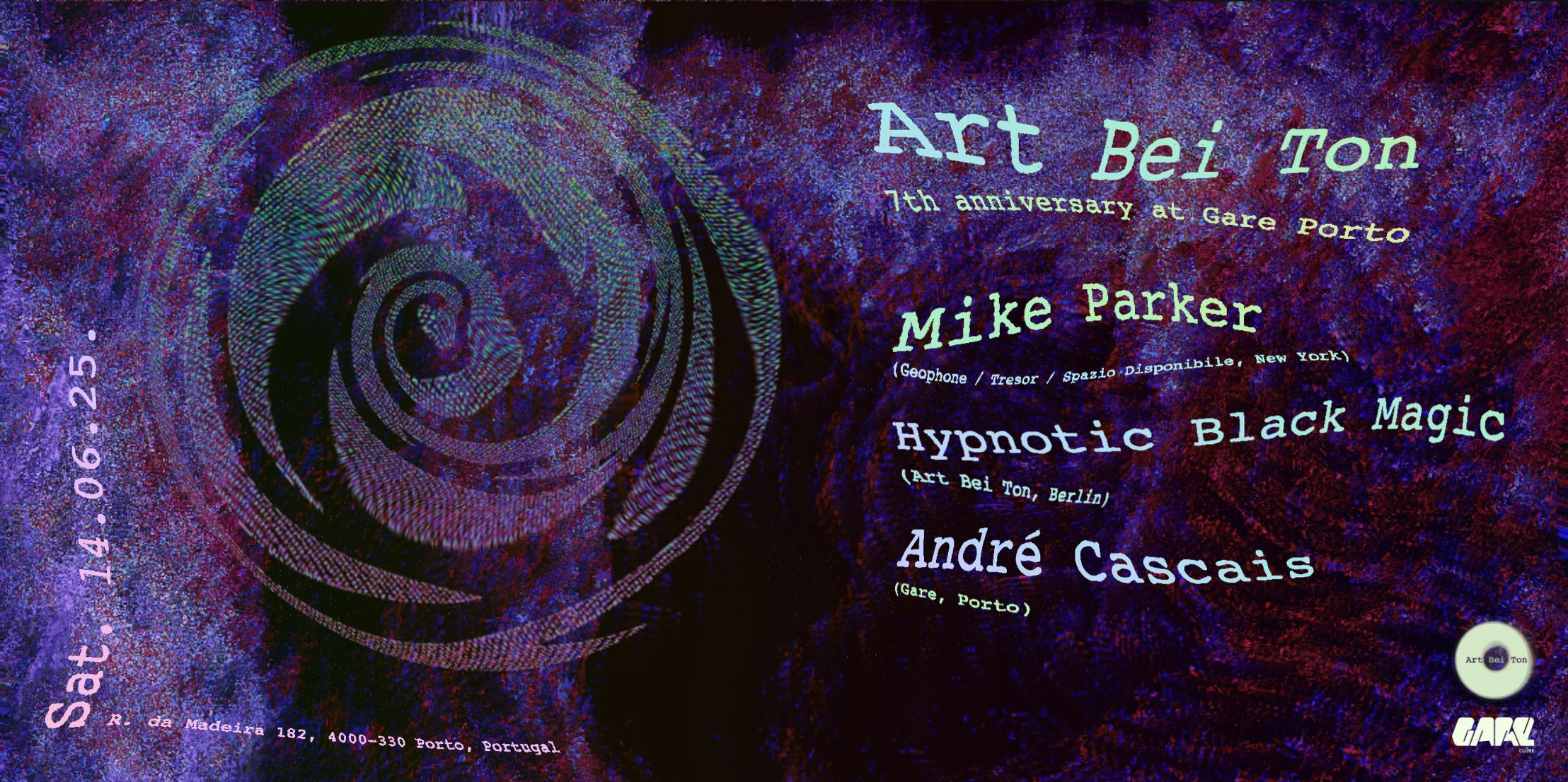 Mike Parker, Hypnotic Black Magic, André Cascais