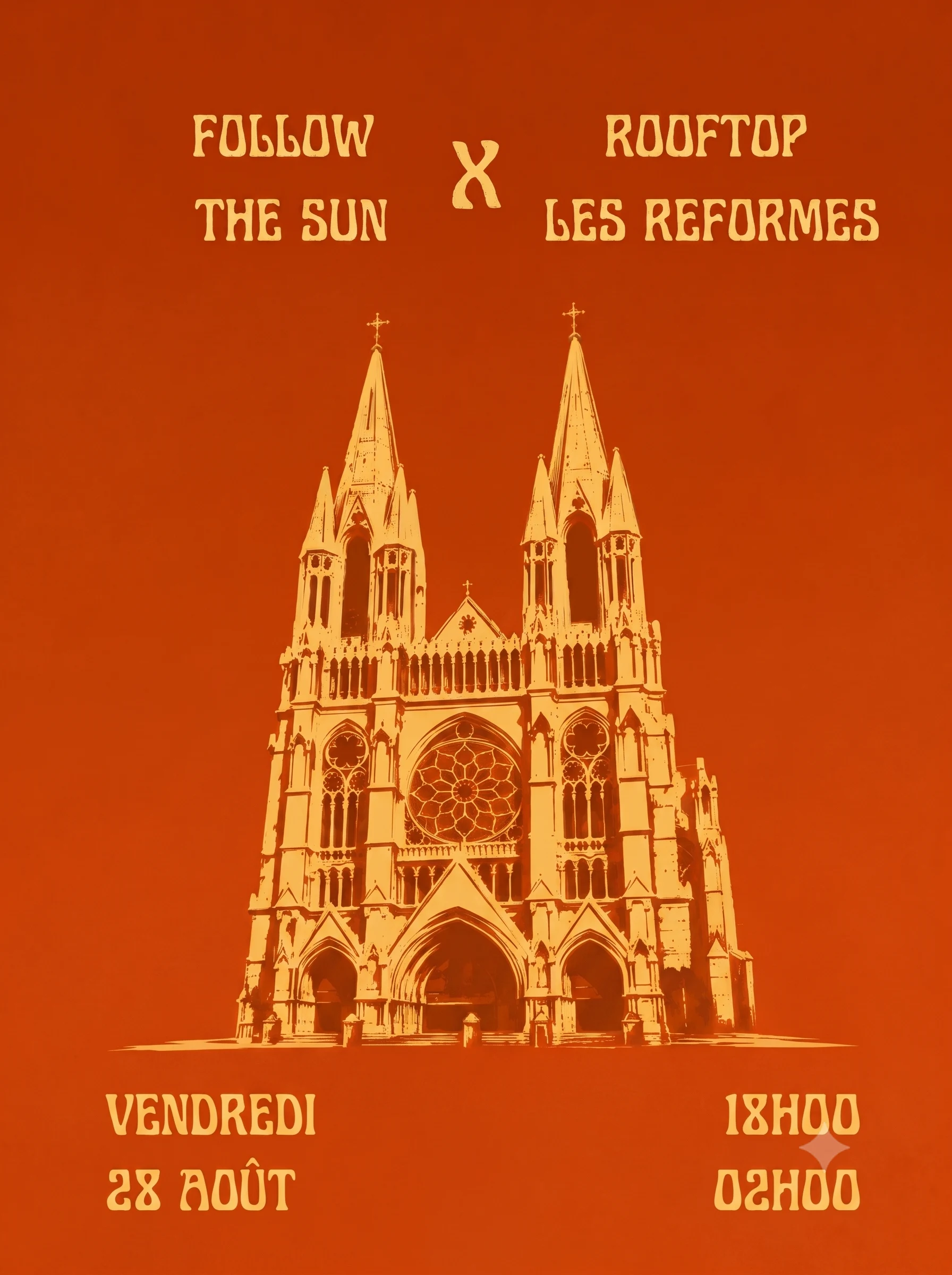 Follow The Sun X Rooftop Les Réformés
