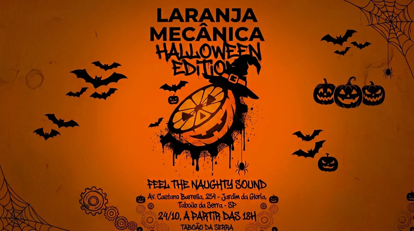 Laranja Mecânica - Halloween Edition At Cia Skate Park