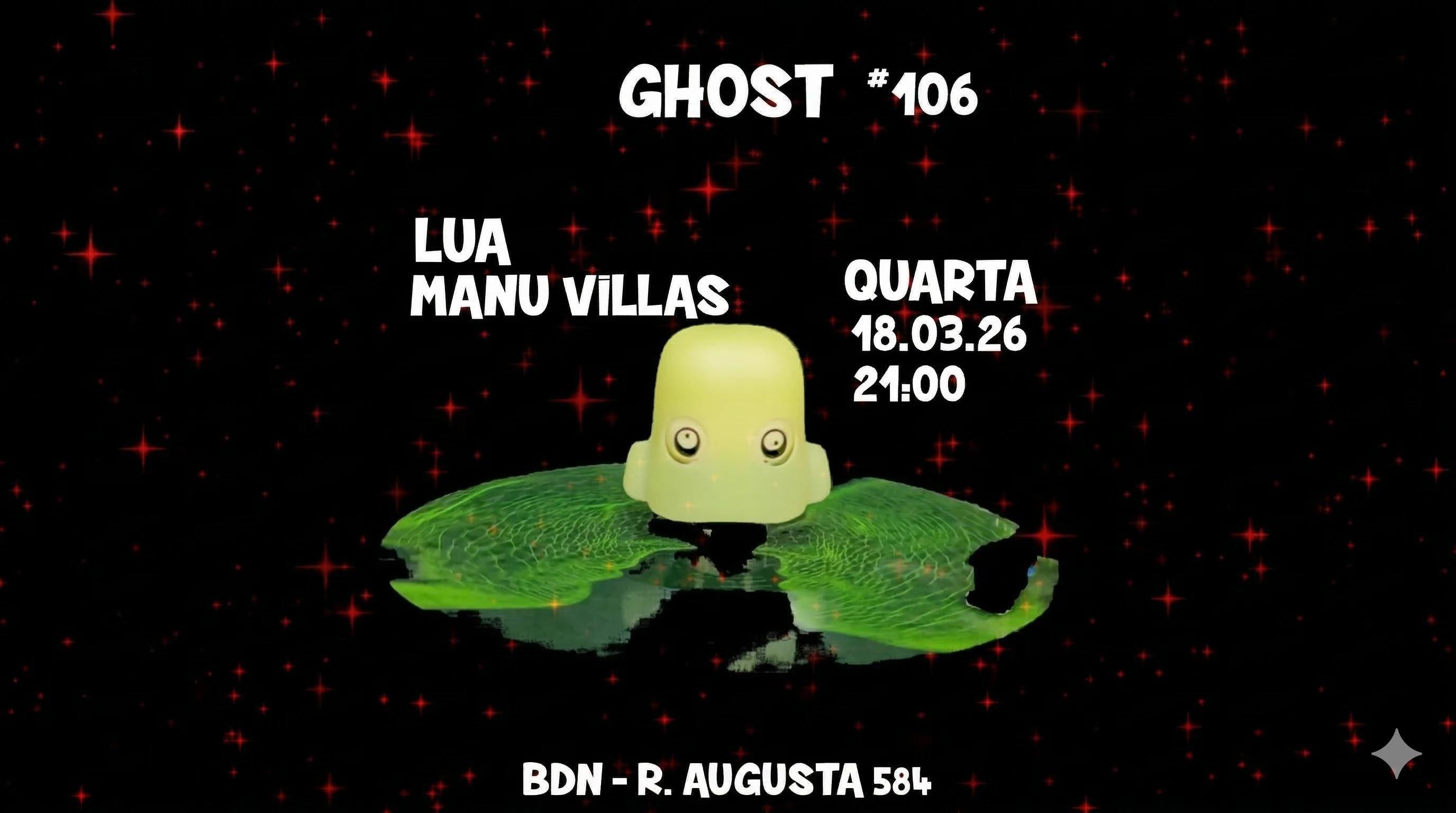 Ghost #106 - Apres. Lua, Manu Villas