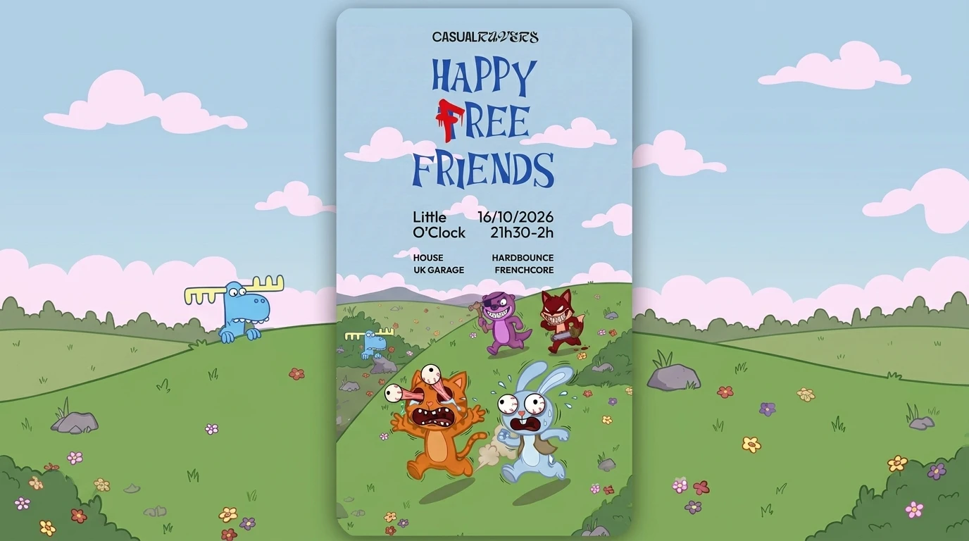 Happy Free Friends