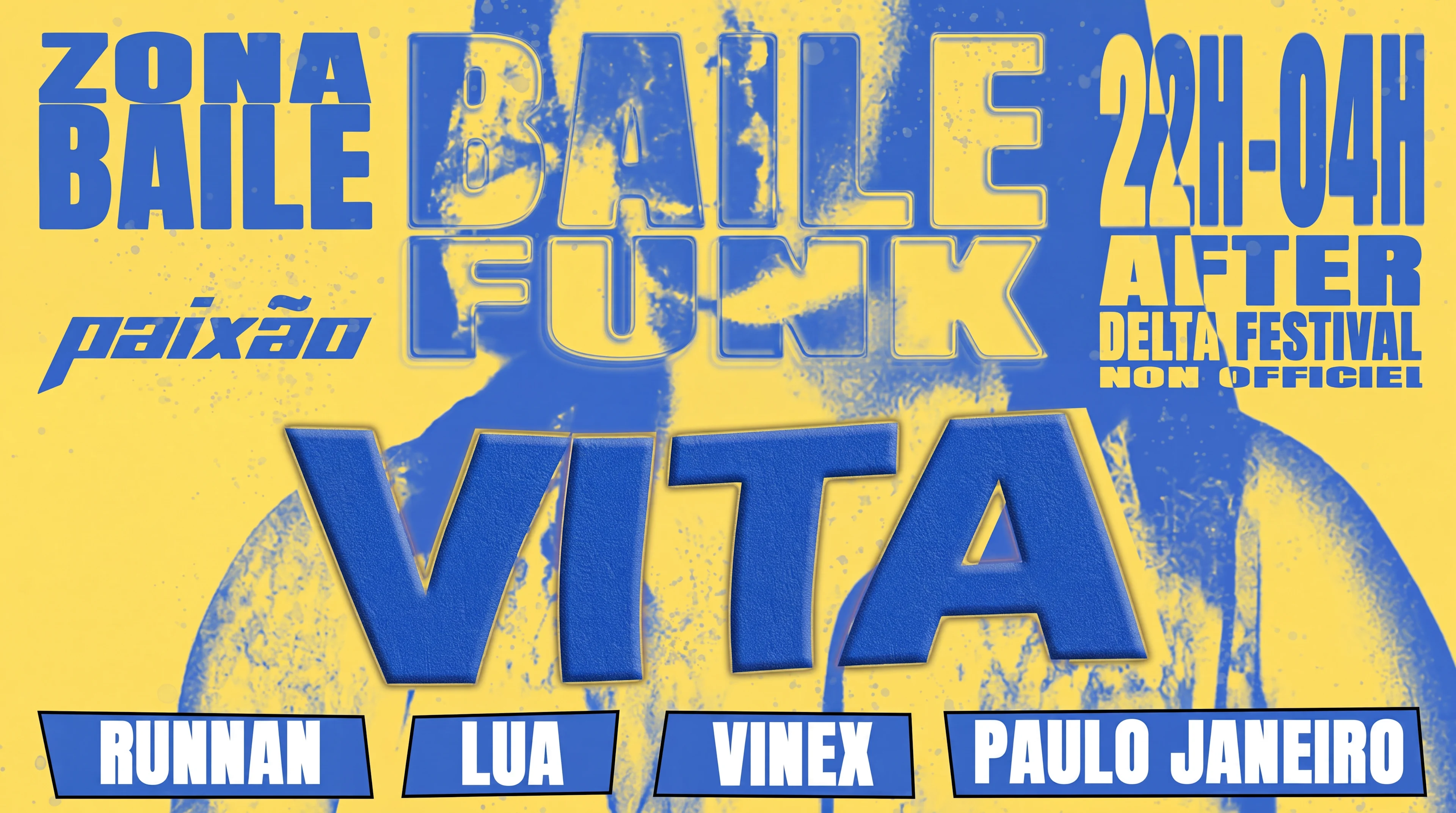 Paixão Party X Zona Baile - Invite Vita, Lua, Runnan, Vinex