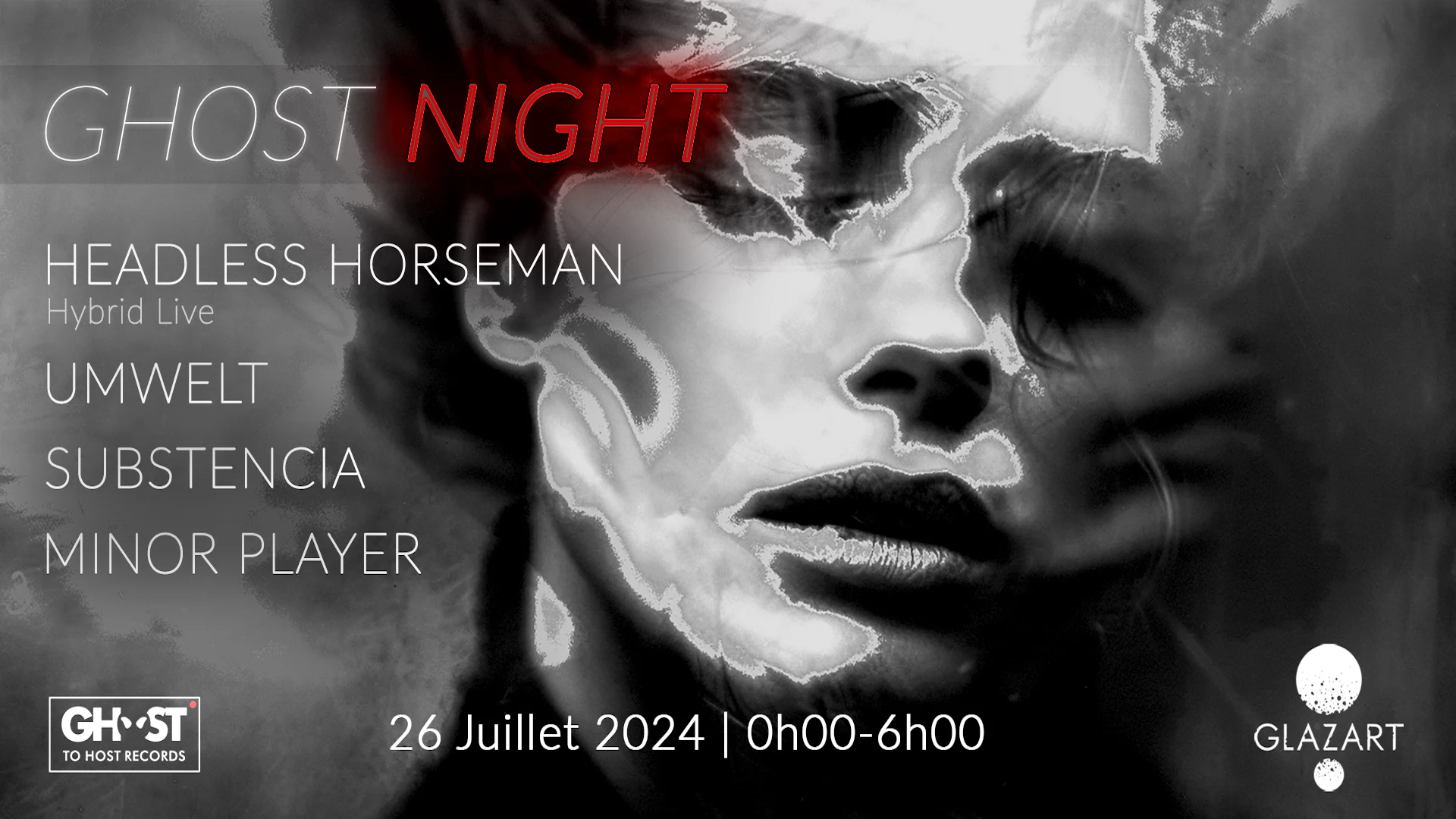 Ghost Night X Glazart : Headless Horseman, Umwelt & More