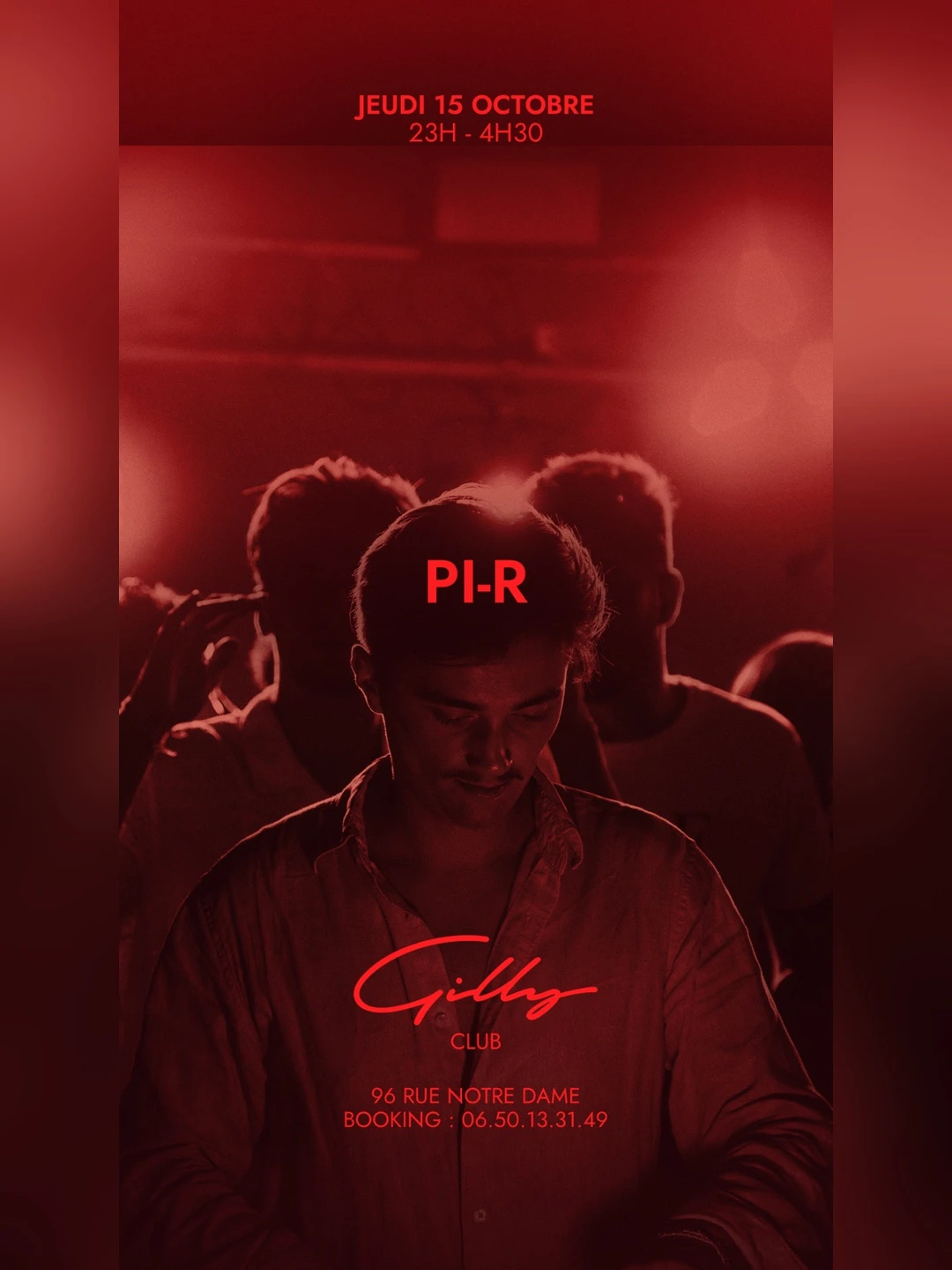 Gilly Club - Pi-R Jeudi 15 Octobre
