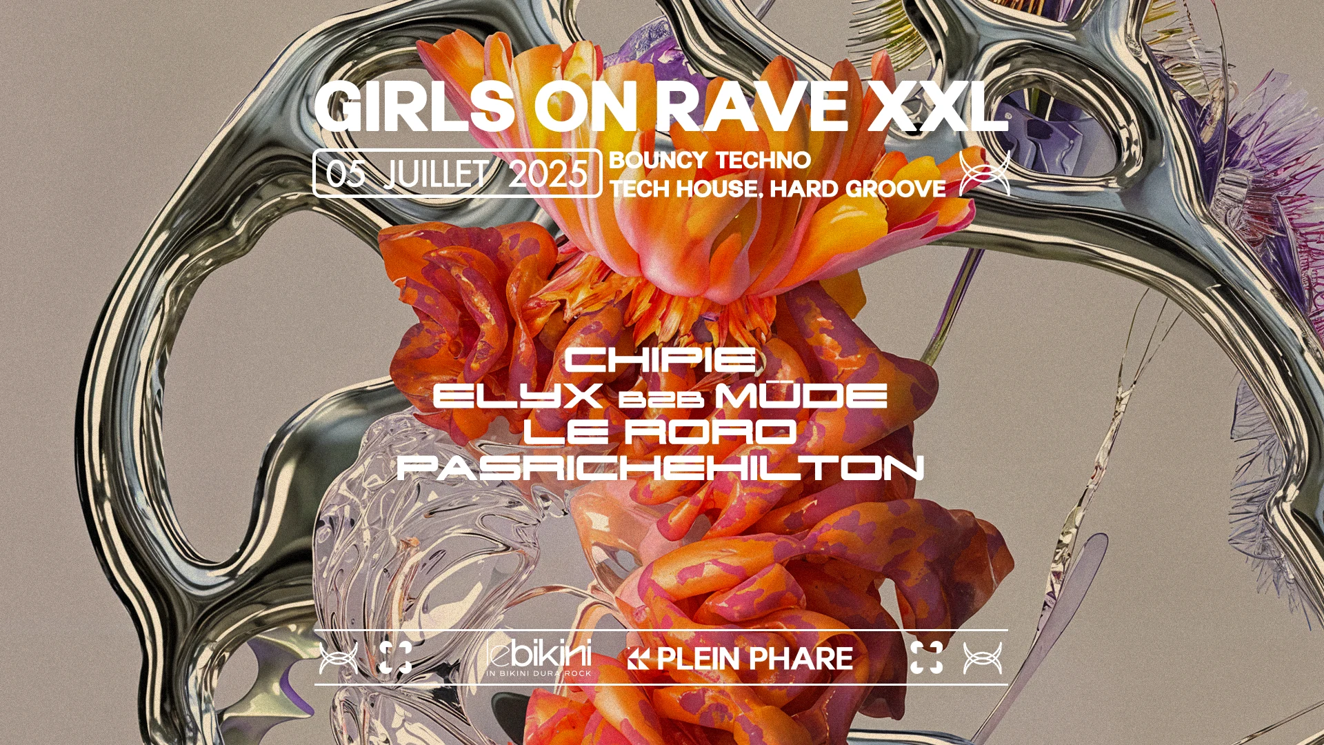 Girls On Rave Xxl - Summer Edition *Entrée Gratuite