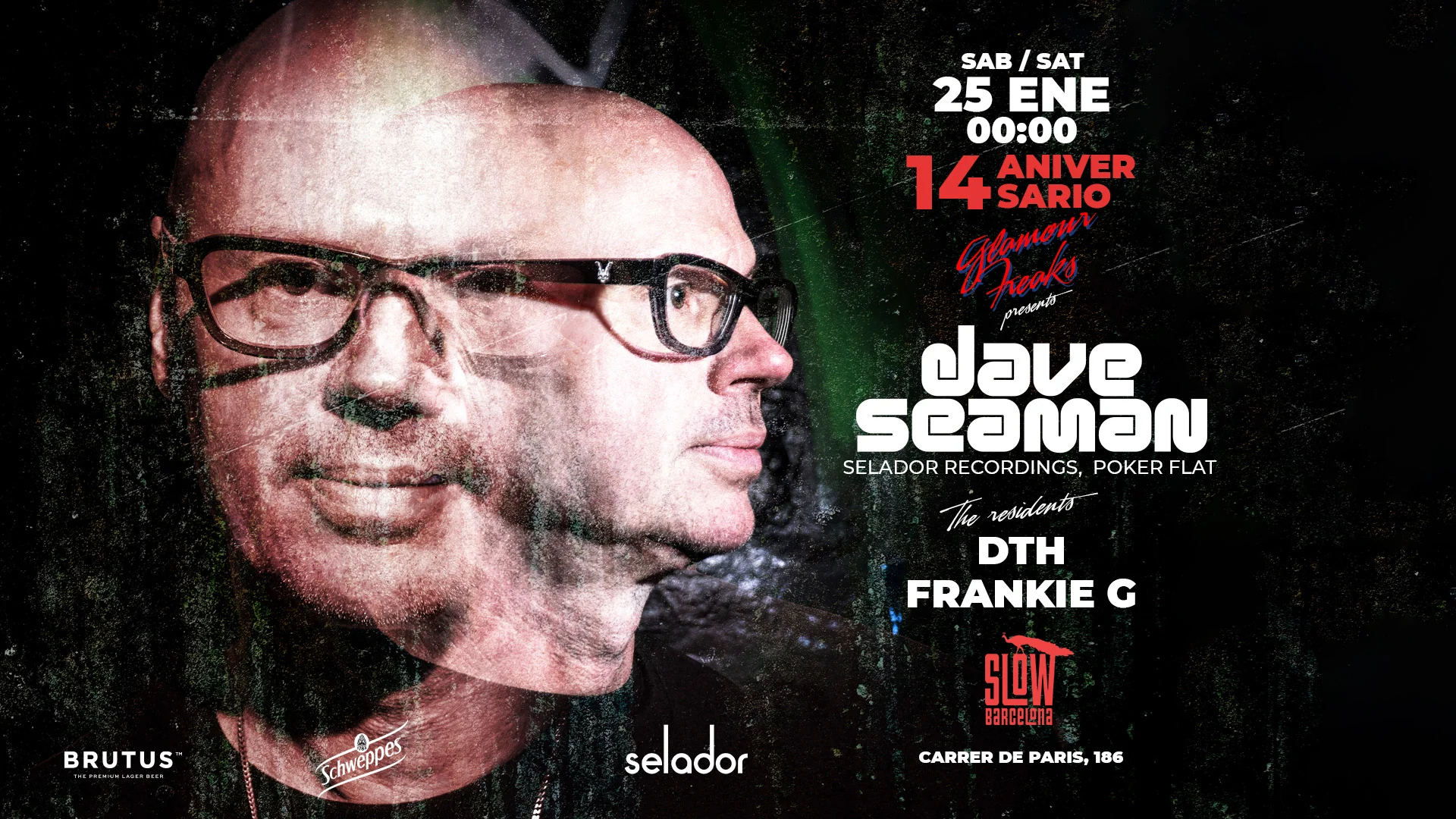 ★★★ Dave Seaman At Slow Club - 14th Anniversary Night
