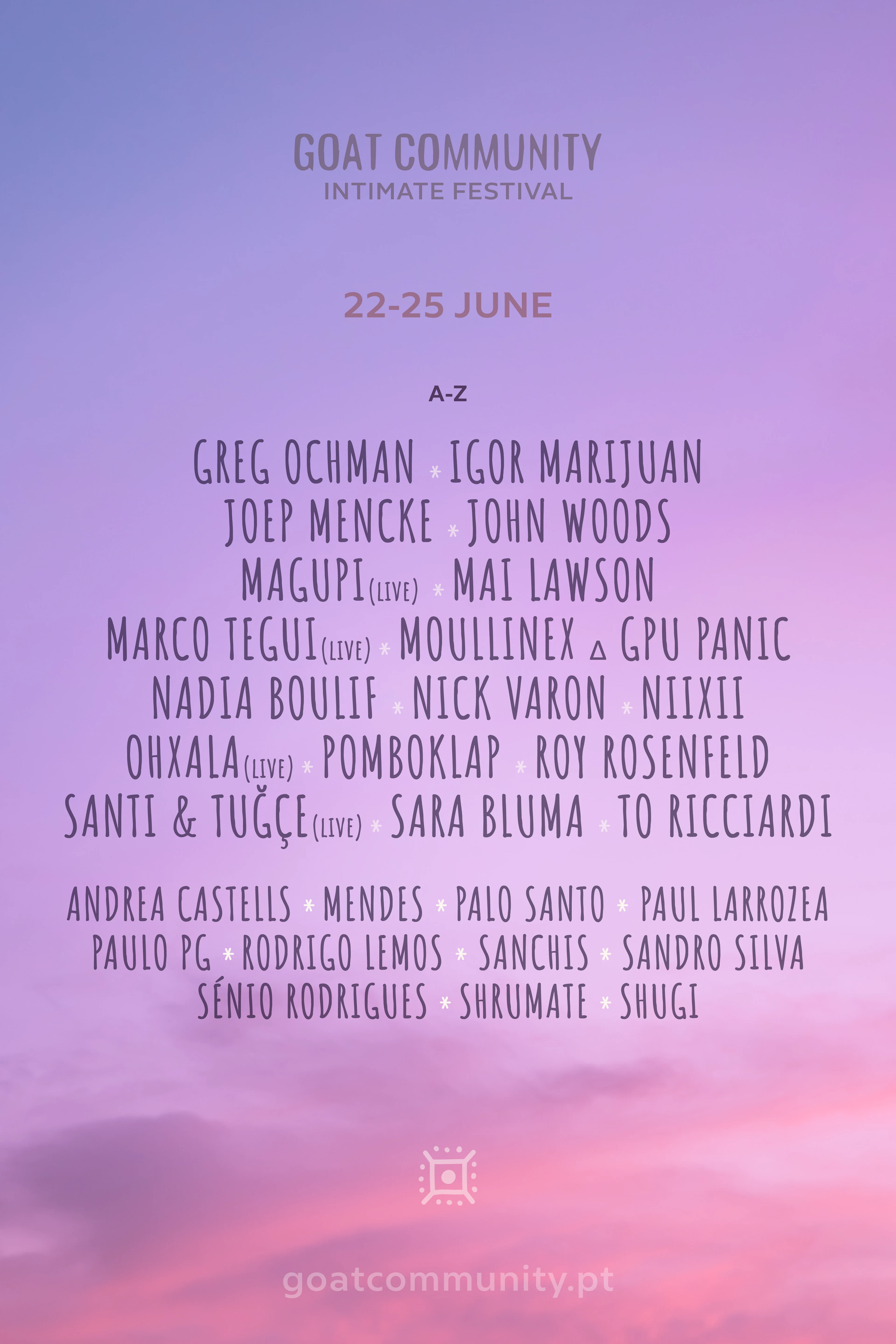 Goat Community Intimate Festival