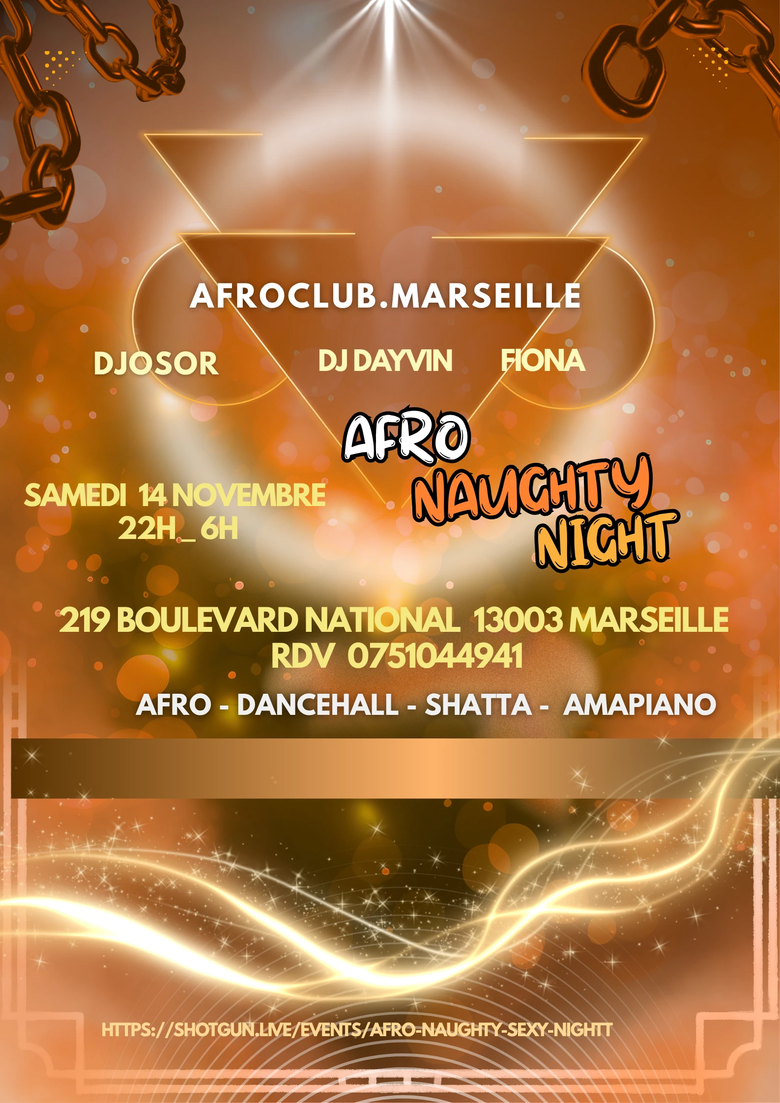 Afro Naughty Sexy Night
