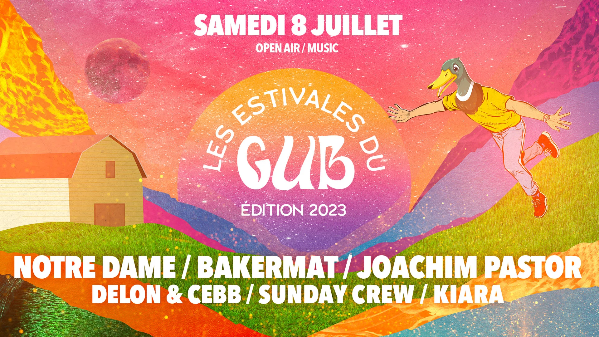 Gub Estivales : Notre Dame, Joachim Pastor & Bakermat