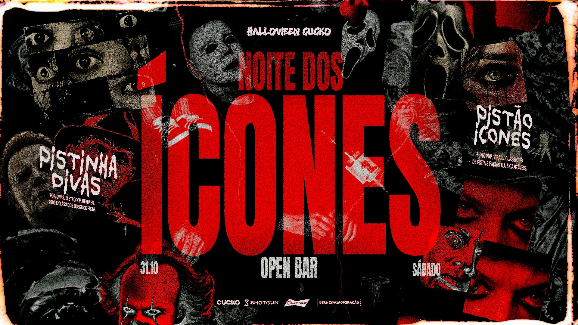 Open Halloween | Ícones Do Terror | 31.10