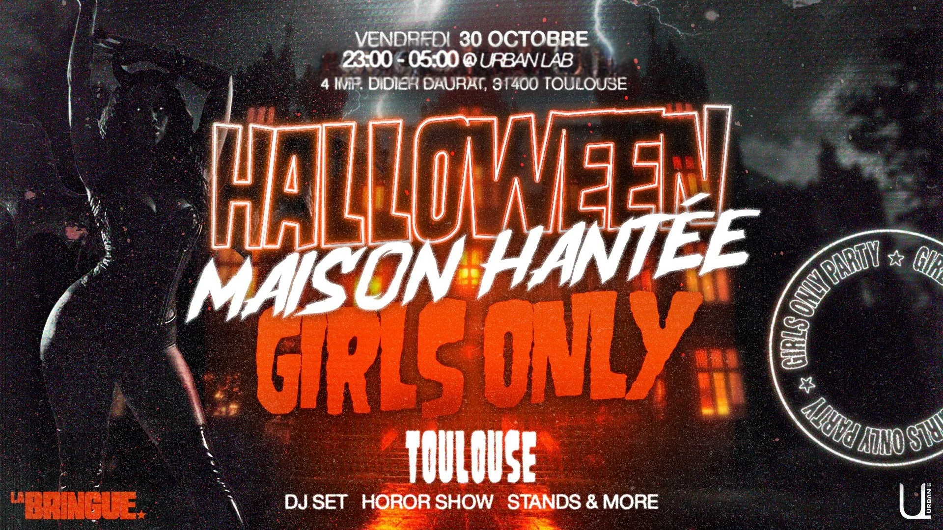 La Bringue - Halloween Girls Only - Toulouse