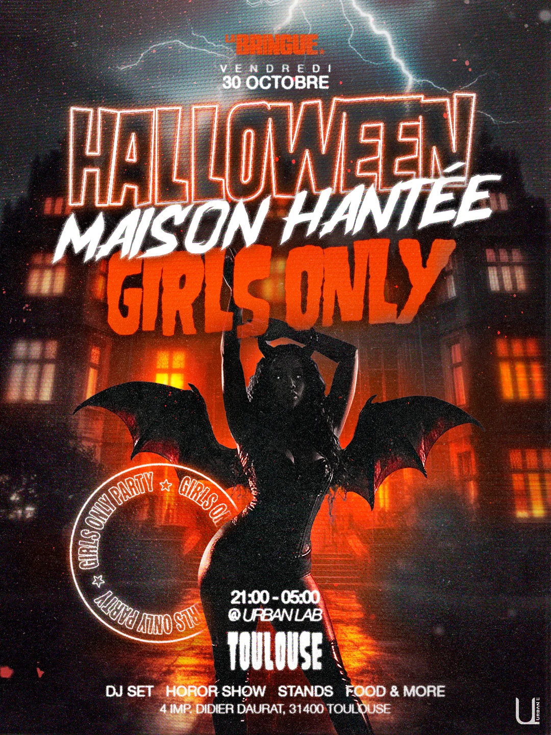 La Bringue - Halloween Girls Only - Toulouse