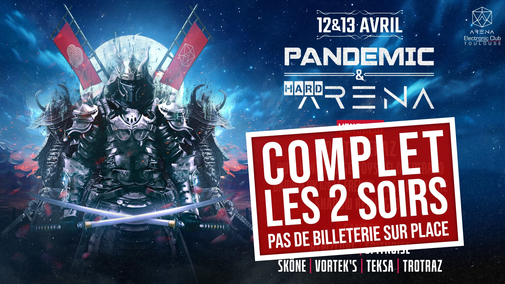 Complet / Pandemic & Hard Arena W/ Russian Village Boys...