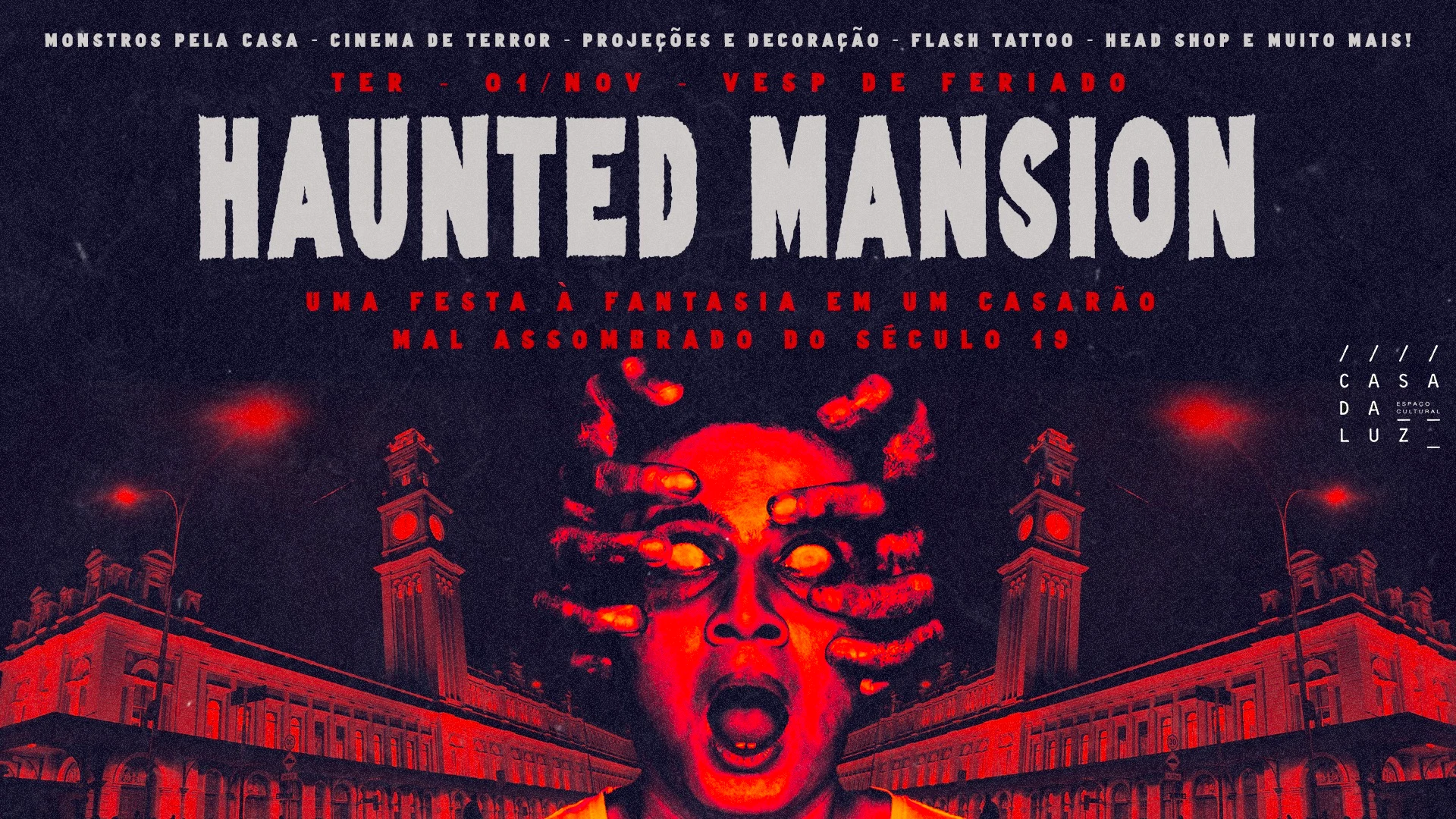 Haunted Mansion Na Casa Da Luz