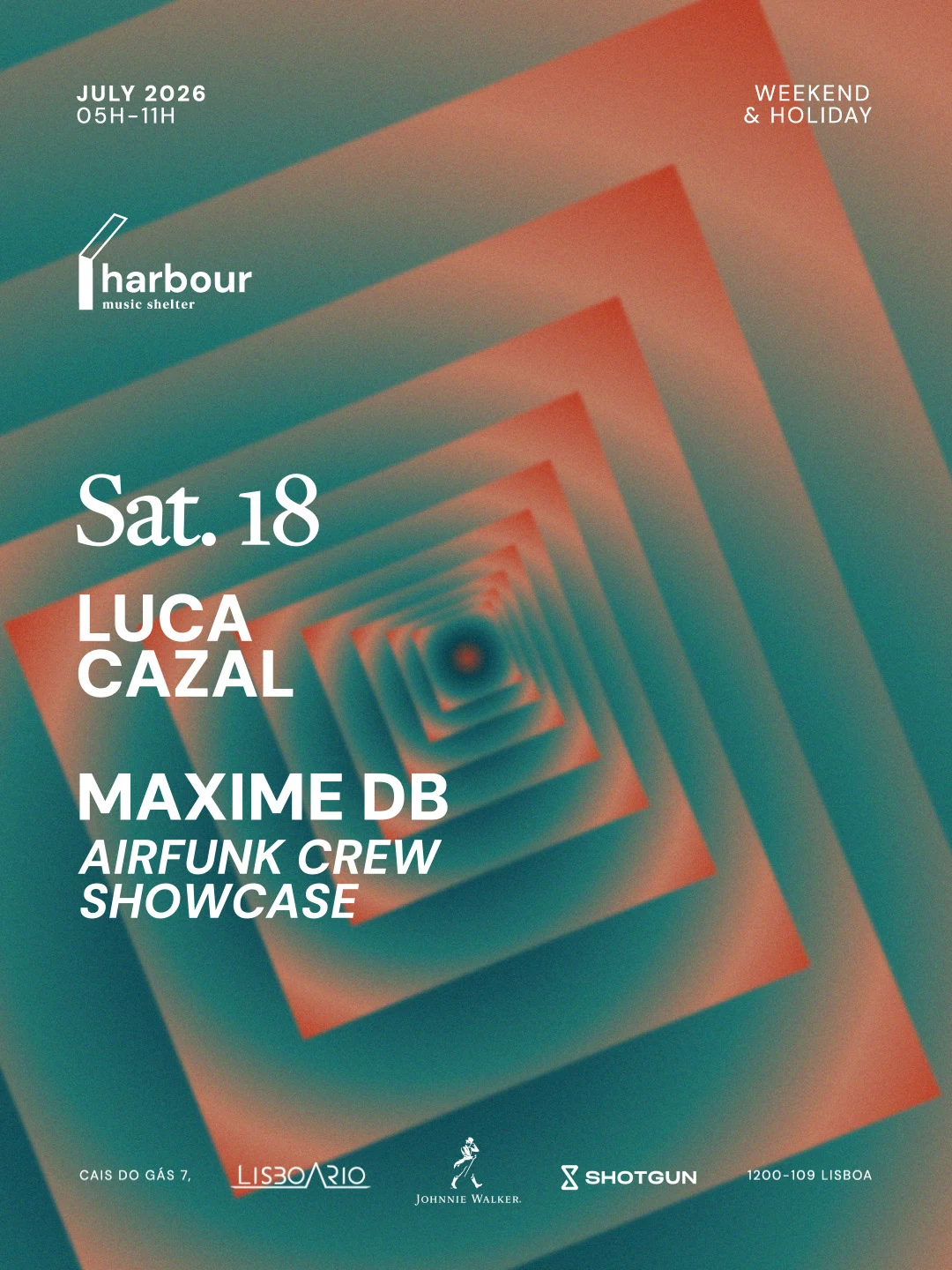 Harbour With Luca Cazal And Maxime Db 05h-11h