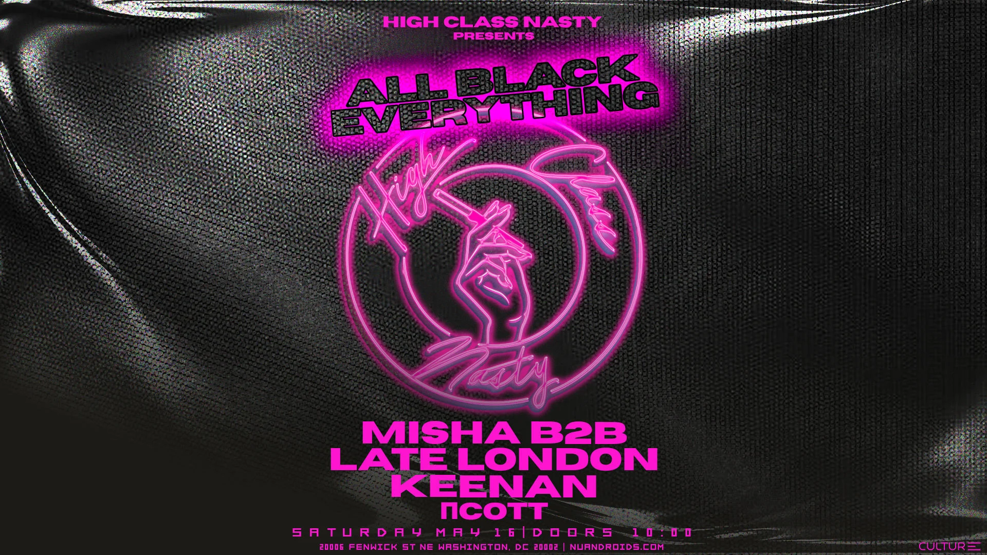 High Class Nasty Presents: All Black Everything