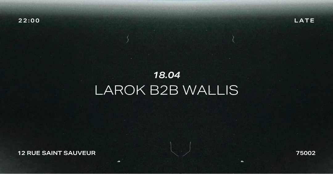 Heclipse Invites : Larok B2b Wallis