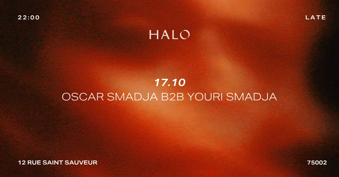 Halo Presents : Oscar Smadja B2b Youri Smadja