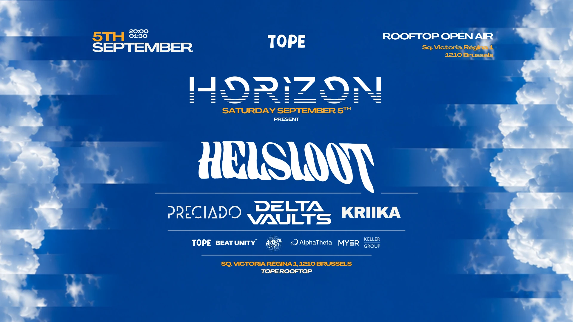 Horizon - Rooftop Open Air - 05.09 - Present Helsloot