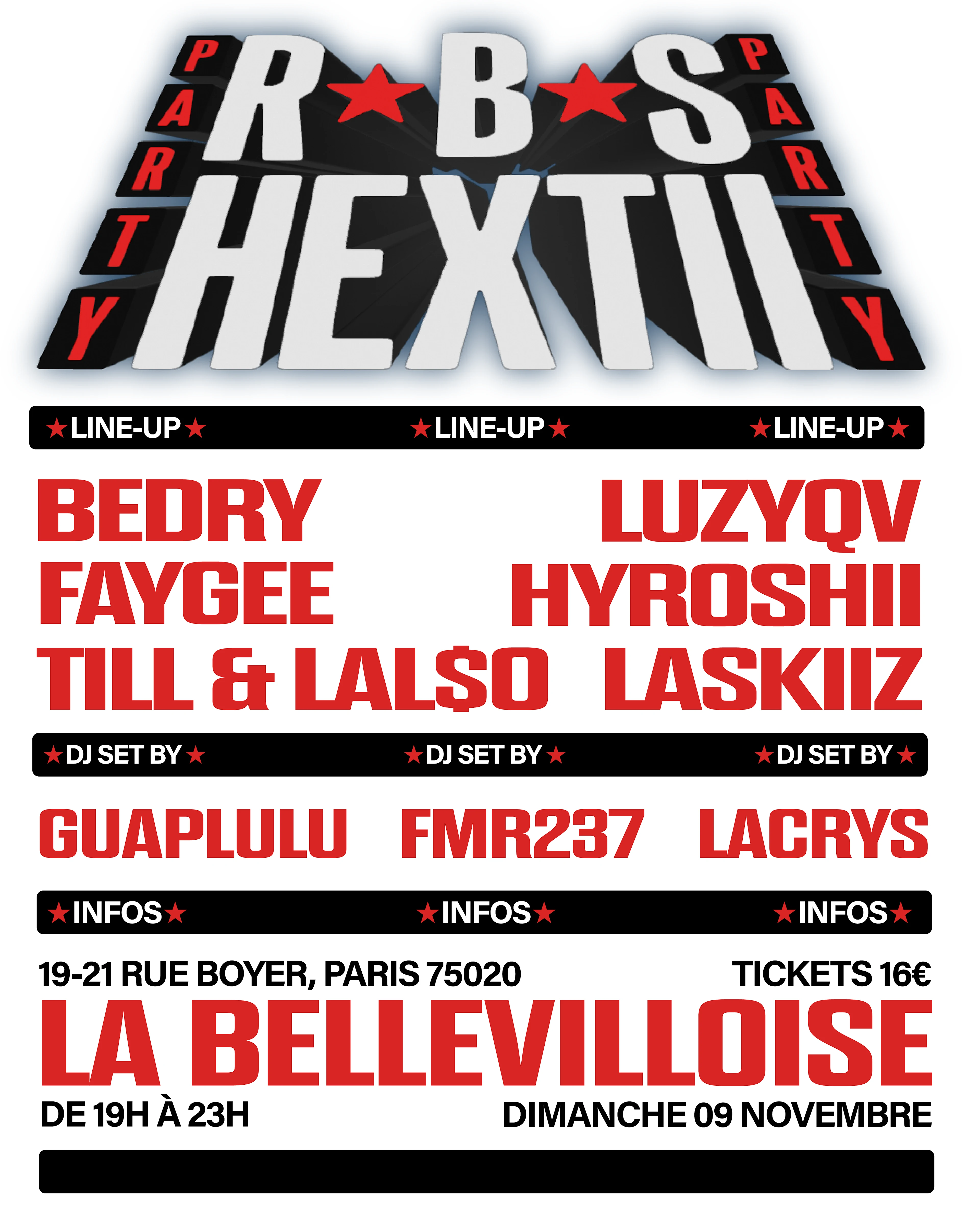 Rbs X Hextii Party