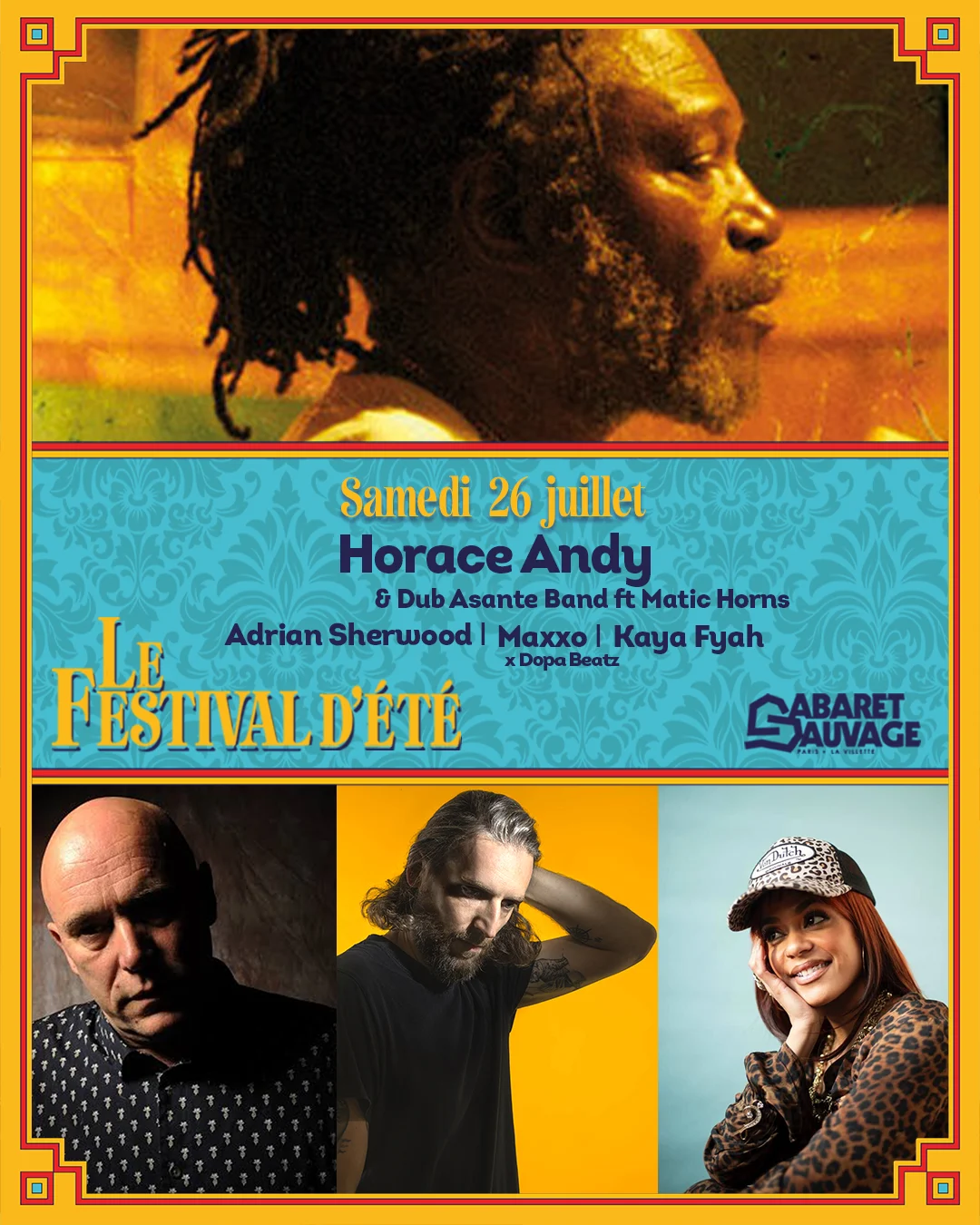 Festival D'été • Horace Andy & Co • 26.07.25