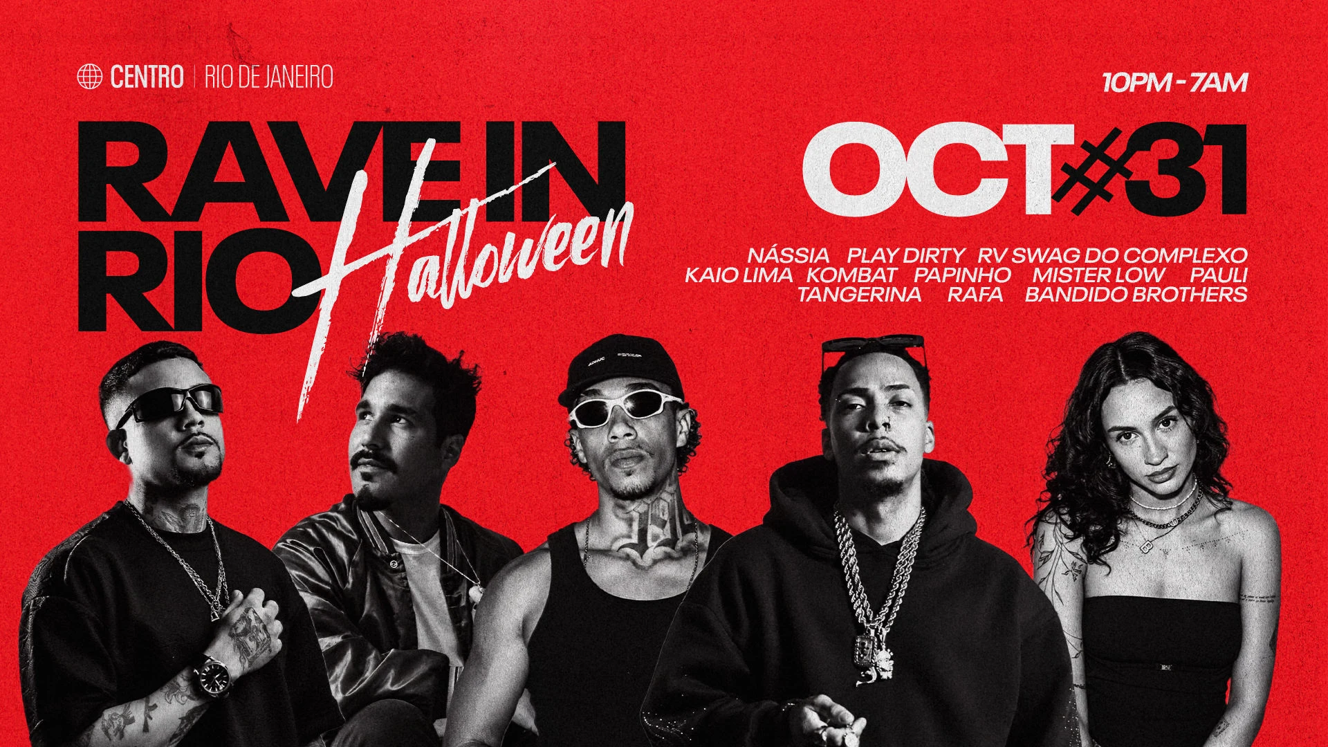 Rave In Rio #Halloween