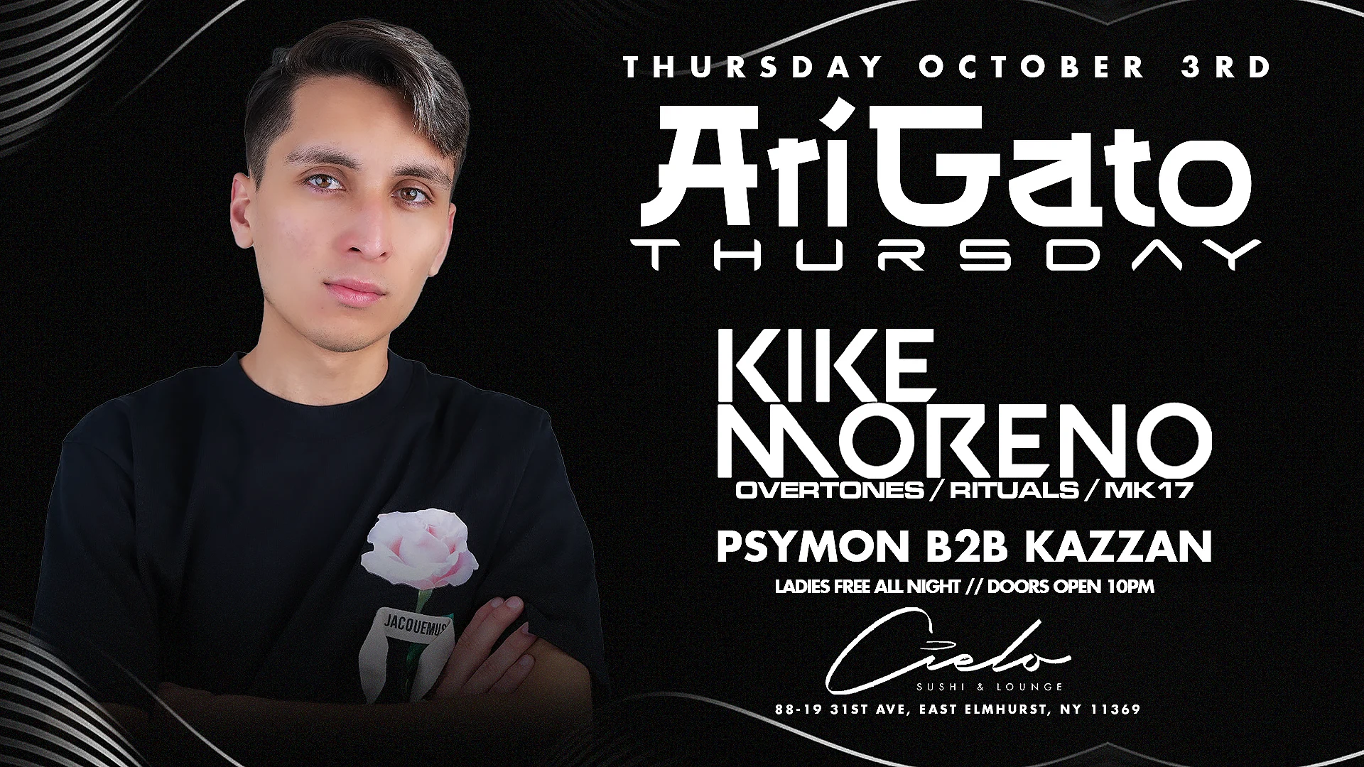 Arigato Thursday's W/ Kike Moreno , Psymon B2b Kazzan