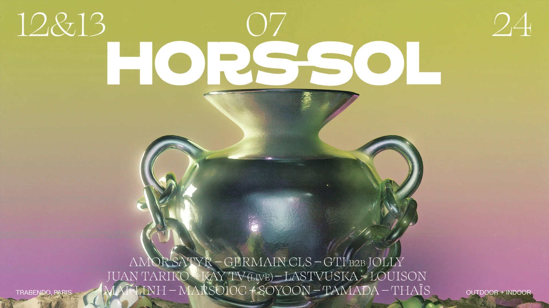 Hors-Sol Weekender : 12 & 13 Juillet — Trabendo