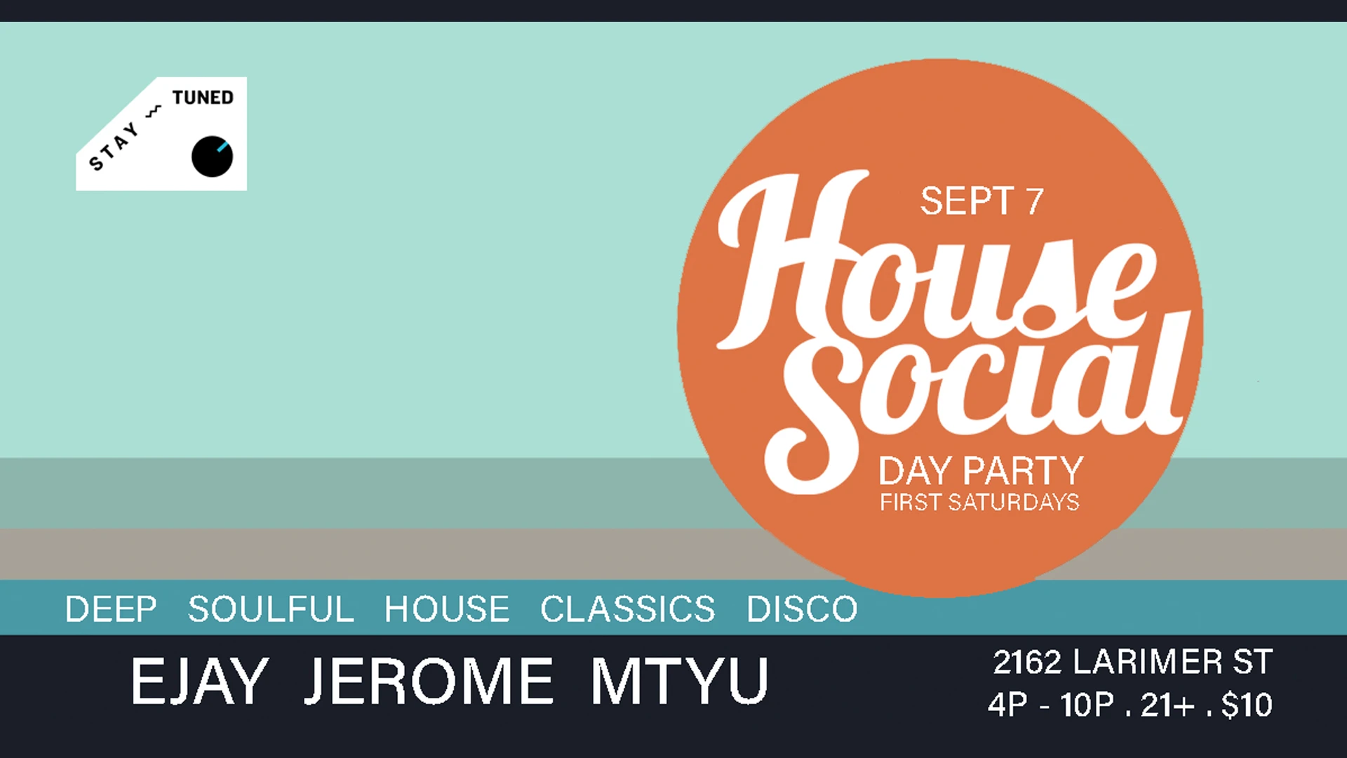 House Social First Saturdays Day Party