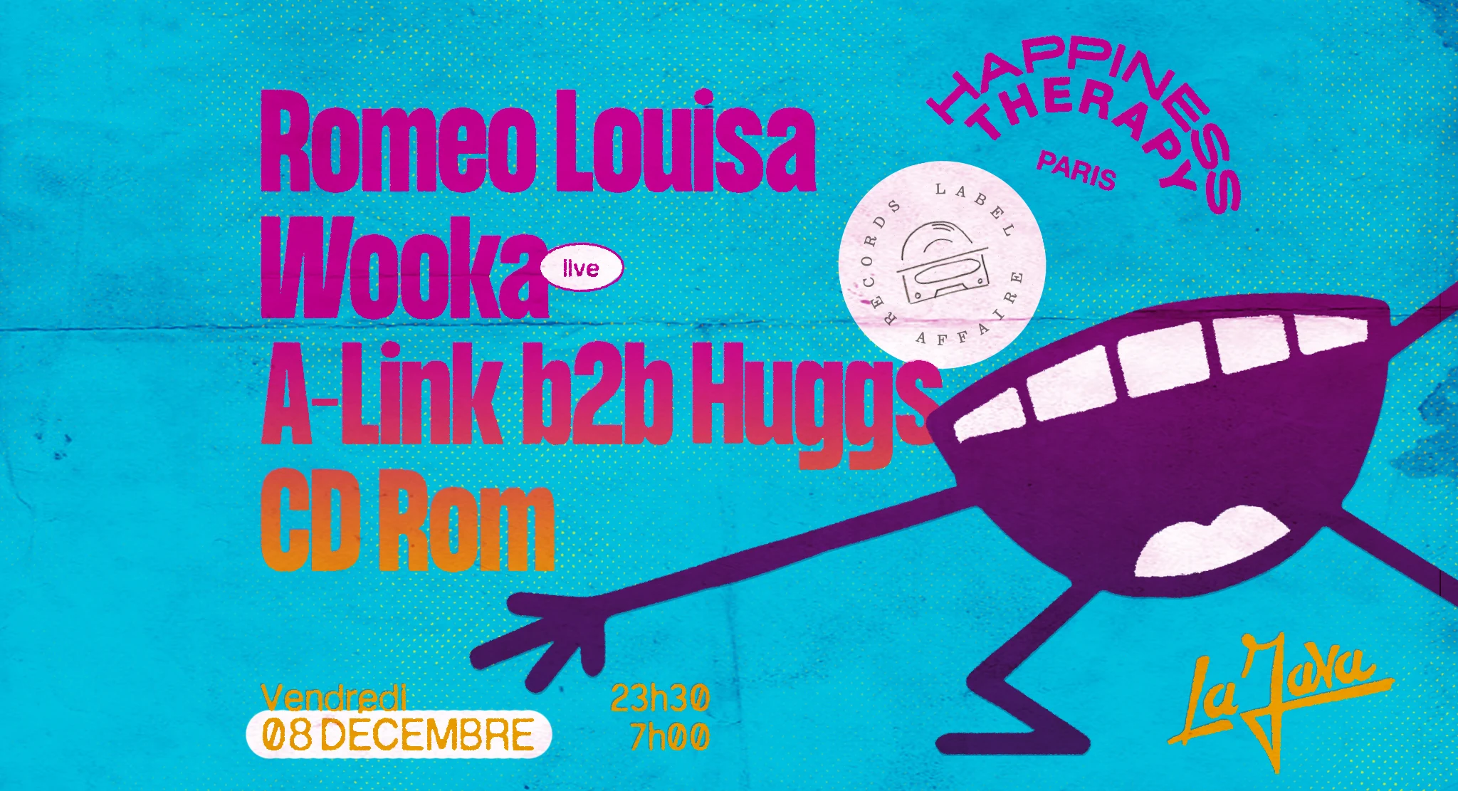 Happiness Therapy X Label Affaire: Romeo Louisa-Wooka & More