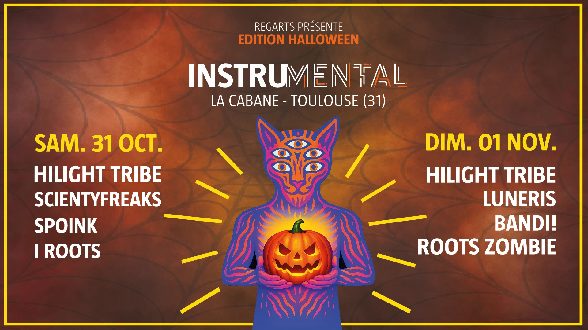 Hilight Tribe Instrumental Halloween Edition + Luneris..