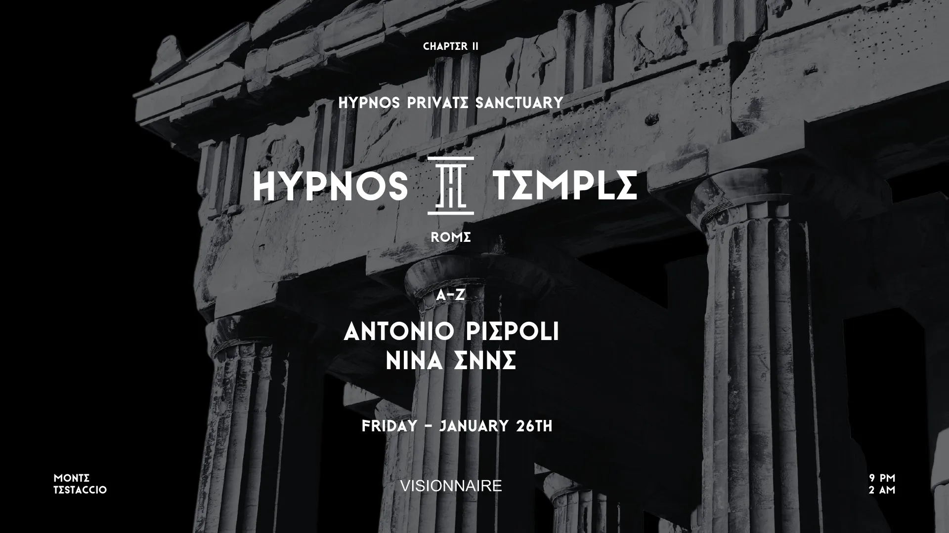 Hypnos Temple - Chapter II